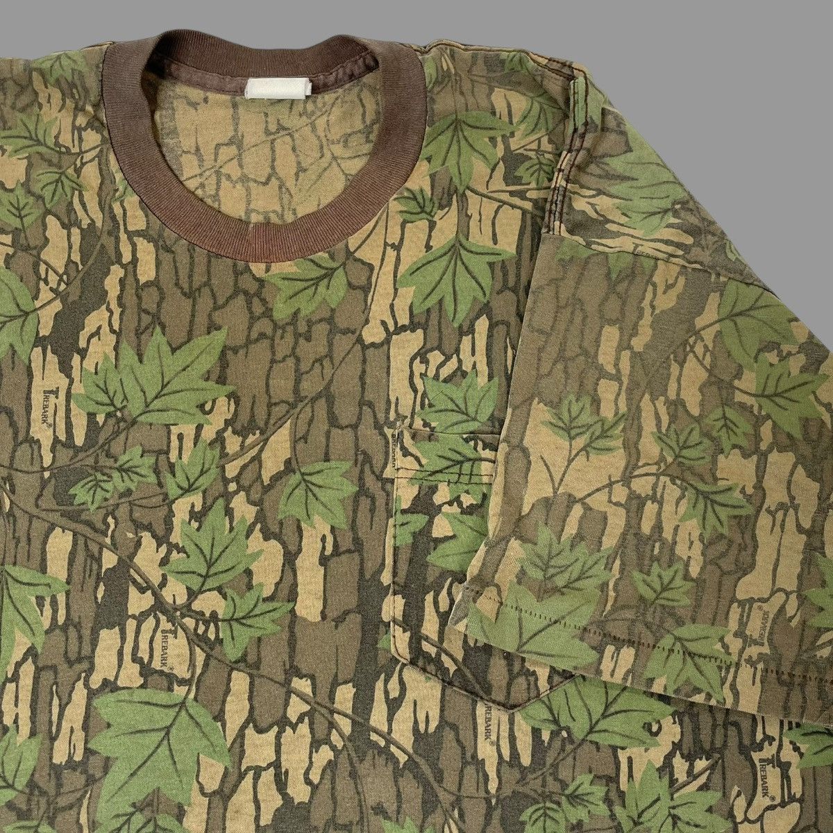 Vintage Vintage 90s single stitch camo t shirt Size US XL / EU 56 / 4 - 4 Thumbnail