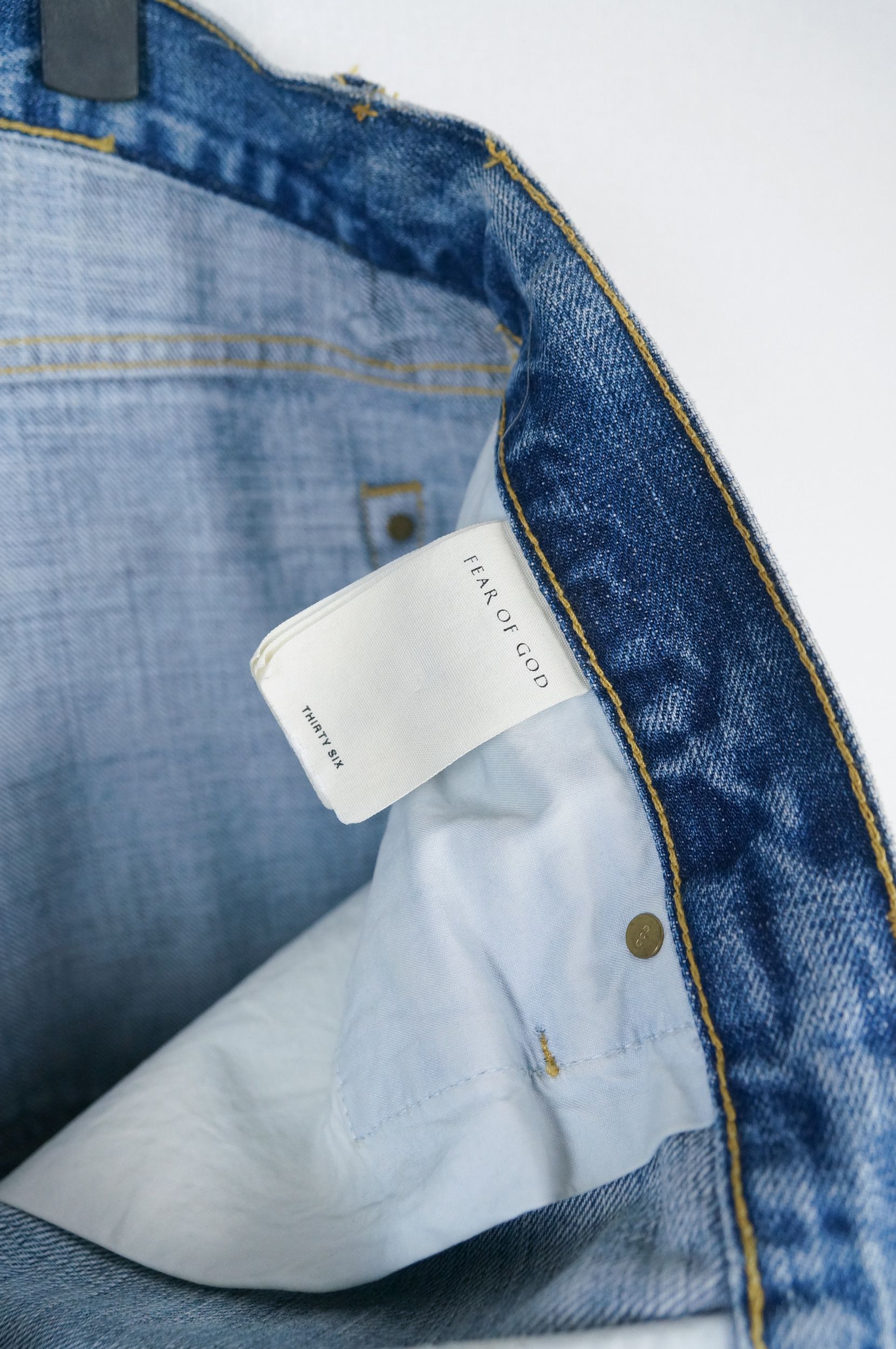 Fear of God Fear Of God thirty six denim Size US 36 / EU 52 - 7 Thumbnail