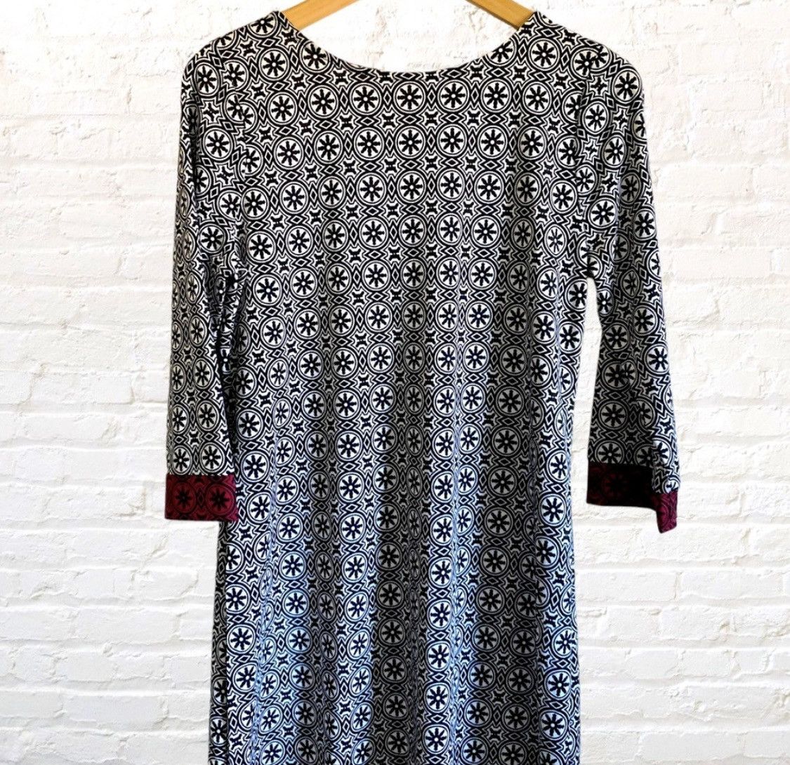 George GEORGE 3/4 SLEEVE KNEE LENGTH DRESS Size S / US 4 / IT 40 - 5 Thumbnail