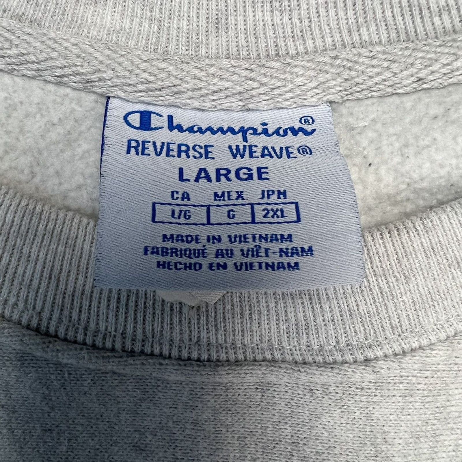 Champion × Vintage Champion Sweatshirt Large C Logo Reverse Weave Pullover Size US L / EU 52-54 / 3 - 6 Thumbnail