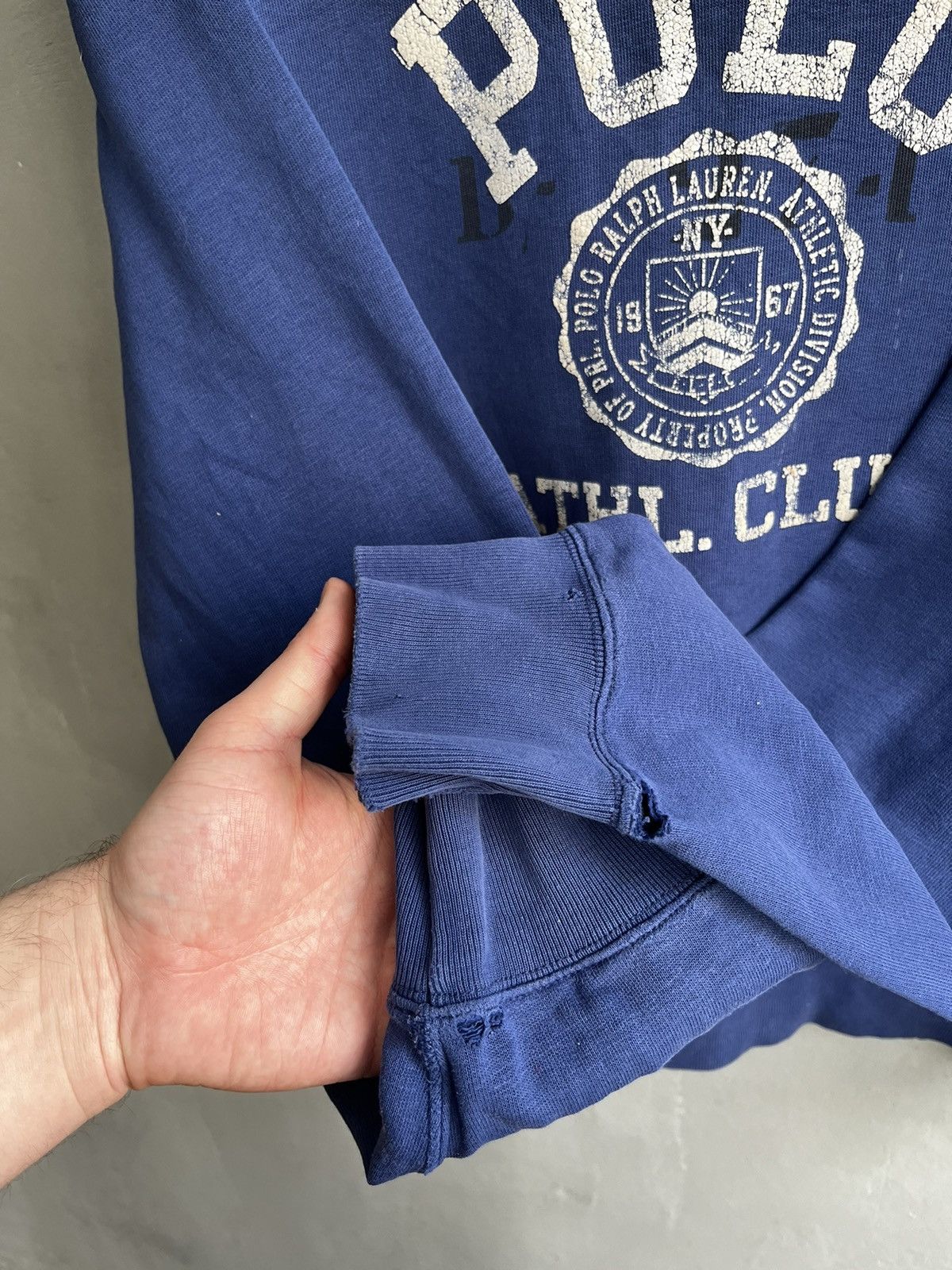 Polo Ralph Lauren × Ralph Lauren × Vintage Ralph Lauren Athletic club sweatshirt vintage Size US XL / EU 56 / 4 - 7 Thumbnail