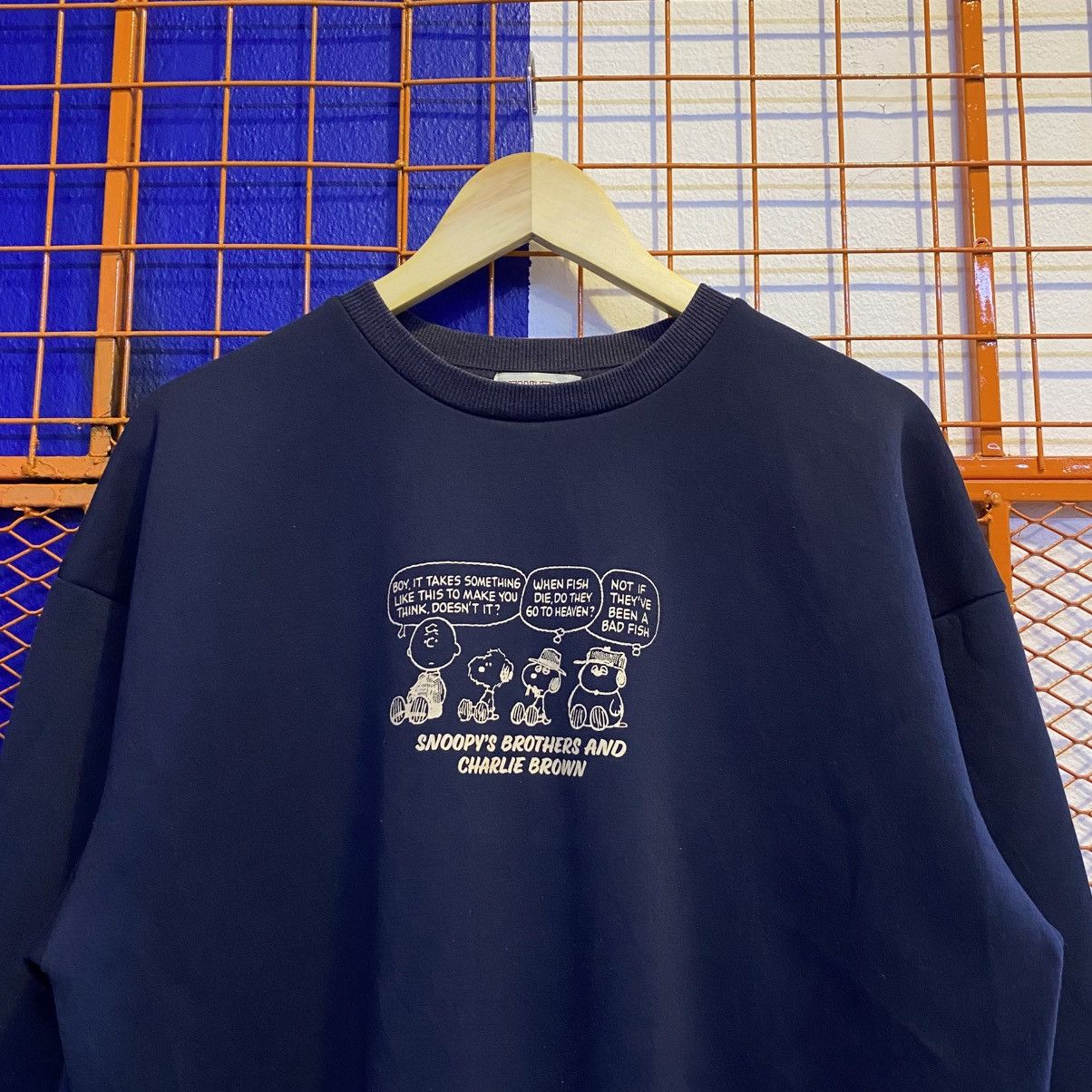 Peanuts Vintage Peanuts Snoopy And Charlie Brown Sweatshirt Size US L / EU 52-54 / 3 - 2 Thumbnail