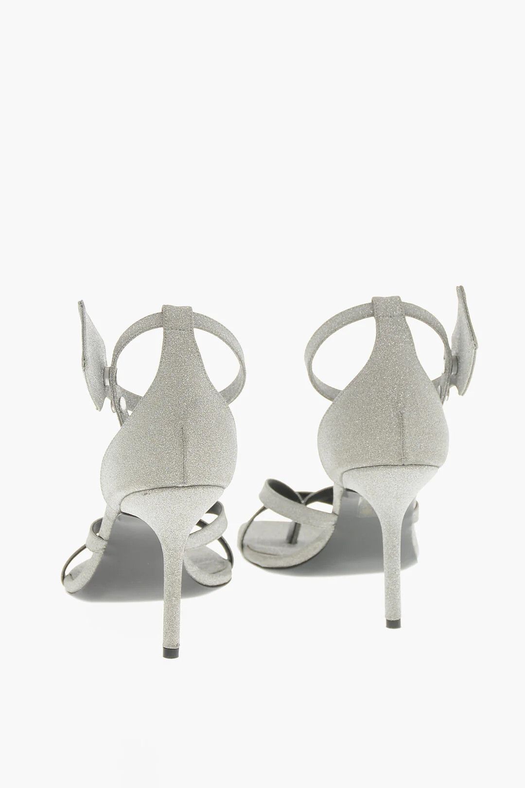 Off-White og1mm0426 Thong Sandals in Silver Size US 7 / IT 37 - 2 Thumbnail