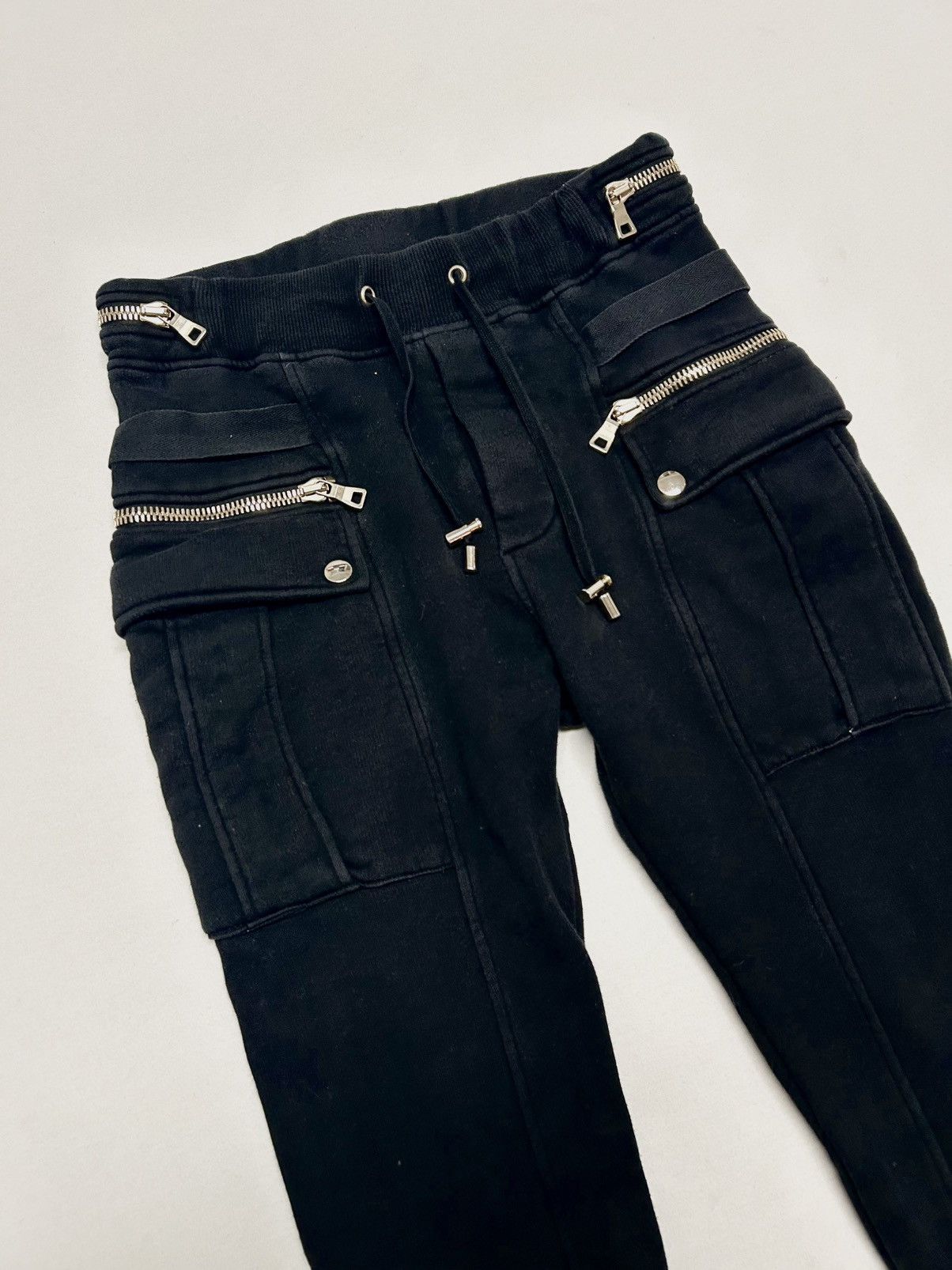 Balmain Bondage Multi-Zip Biker Cargo Pants Size US 30 / EU 46 - 6 Thumbnail