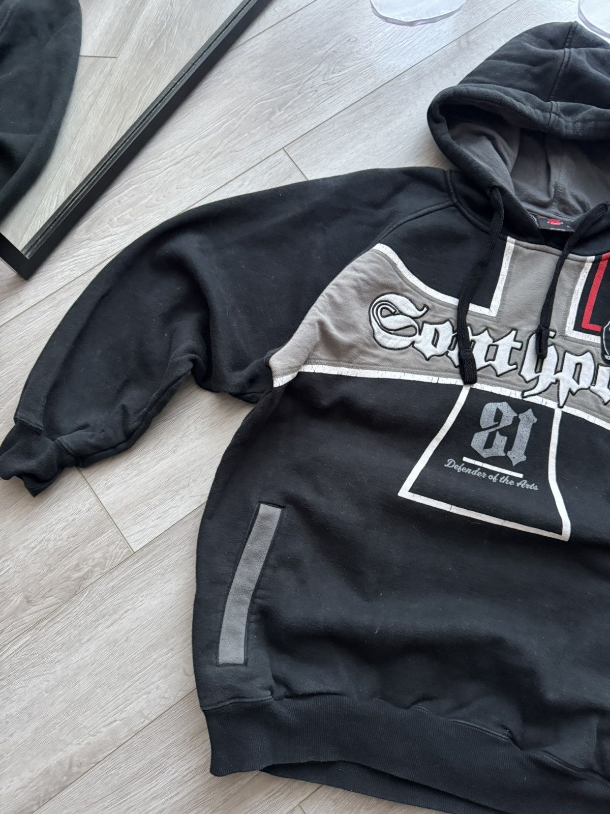 Southpole OVERSIZED VINTAGE SOUTHPOLE HOODIE Size US L / EU 52-54 / 3 - 2 Thumbnail