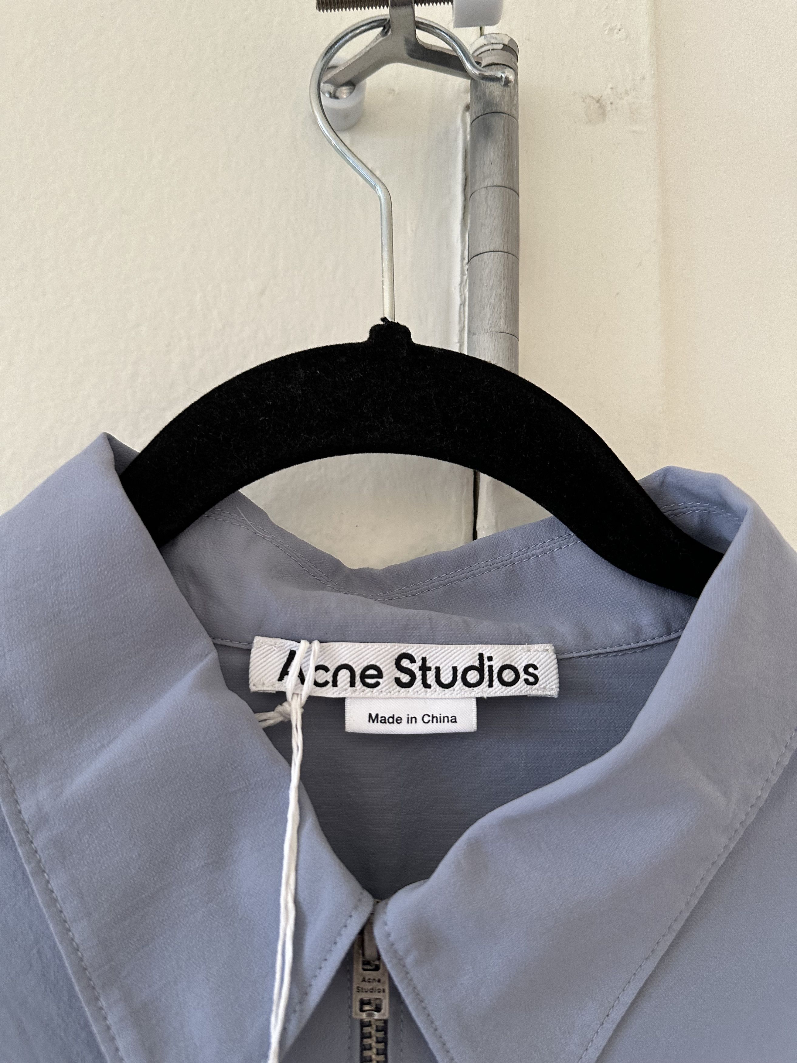 Acne Studios Acne Studios Zip Up Shirt Size US M / EU 48-50 / 2 - 2 Thumbnail