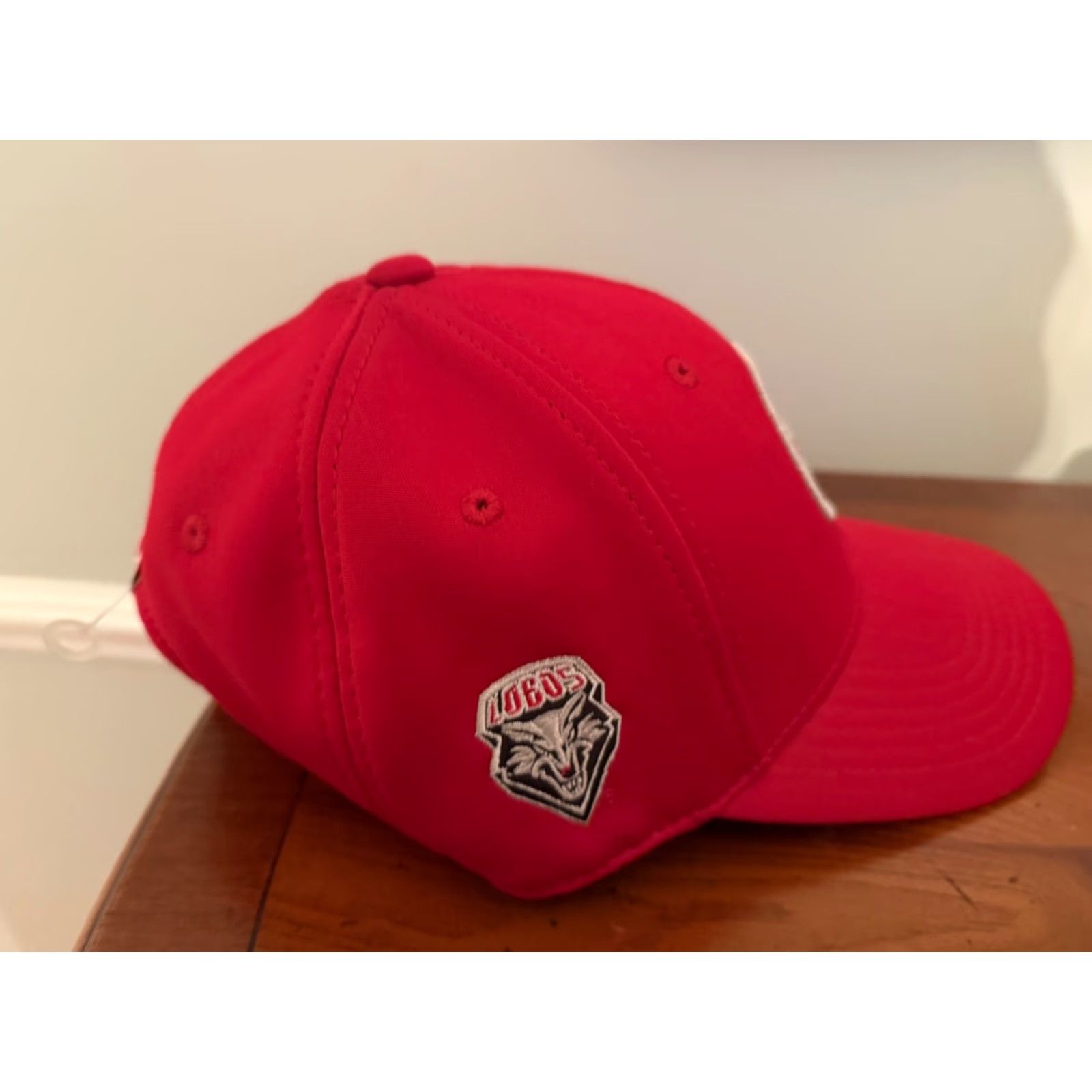 Vintage Black Clover Hat Red Snapback University New Mexico Lobos Lucky Lobo Luck Adjustable Mens Size ONE SIZE - 4 Thumbnail