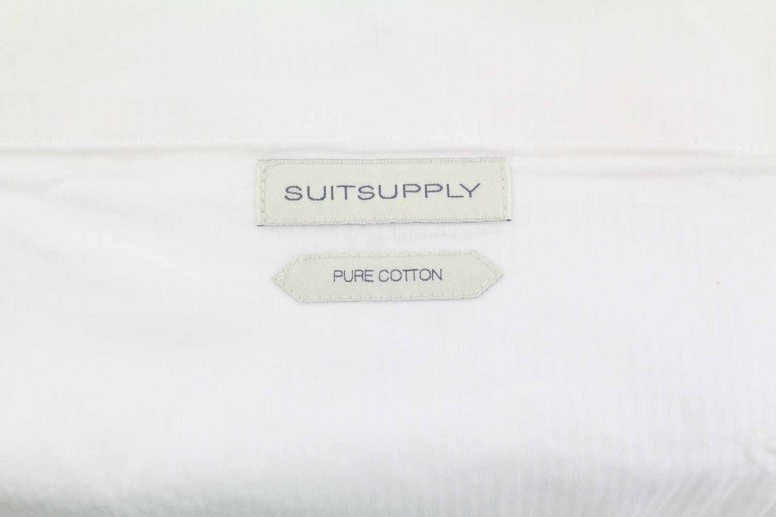 Suitsupply PORTO UK34R White Cotton Slim Zip Chino 86748 Size 34R - 8 Thumbnail