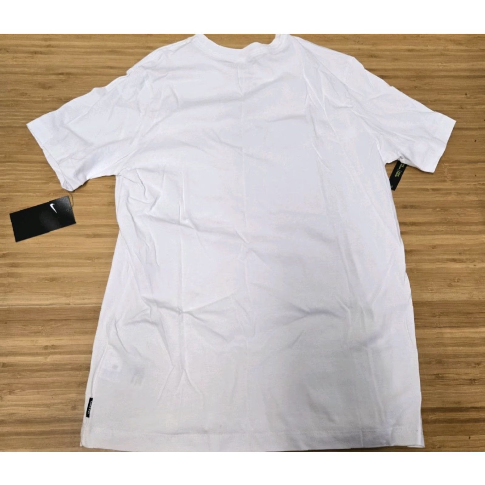 Nike Nike Soccer T-Shirt Mens Small White CT8429-101 Knits 100% Cotton Crew Neck Short Sleeve Training Athletic Tee Sports All Seasons Size US S / EU 44-46 / 1 - 3 Thumbnail