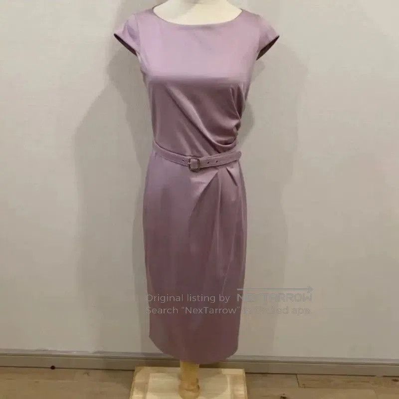 Max Mara MaxMara Purple Silk Dress for Women . Size XXS / US 00 / IT 34 - 5 Thumbnail