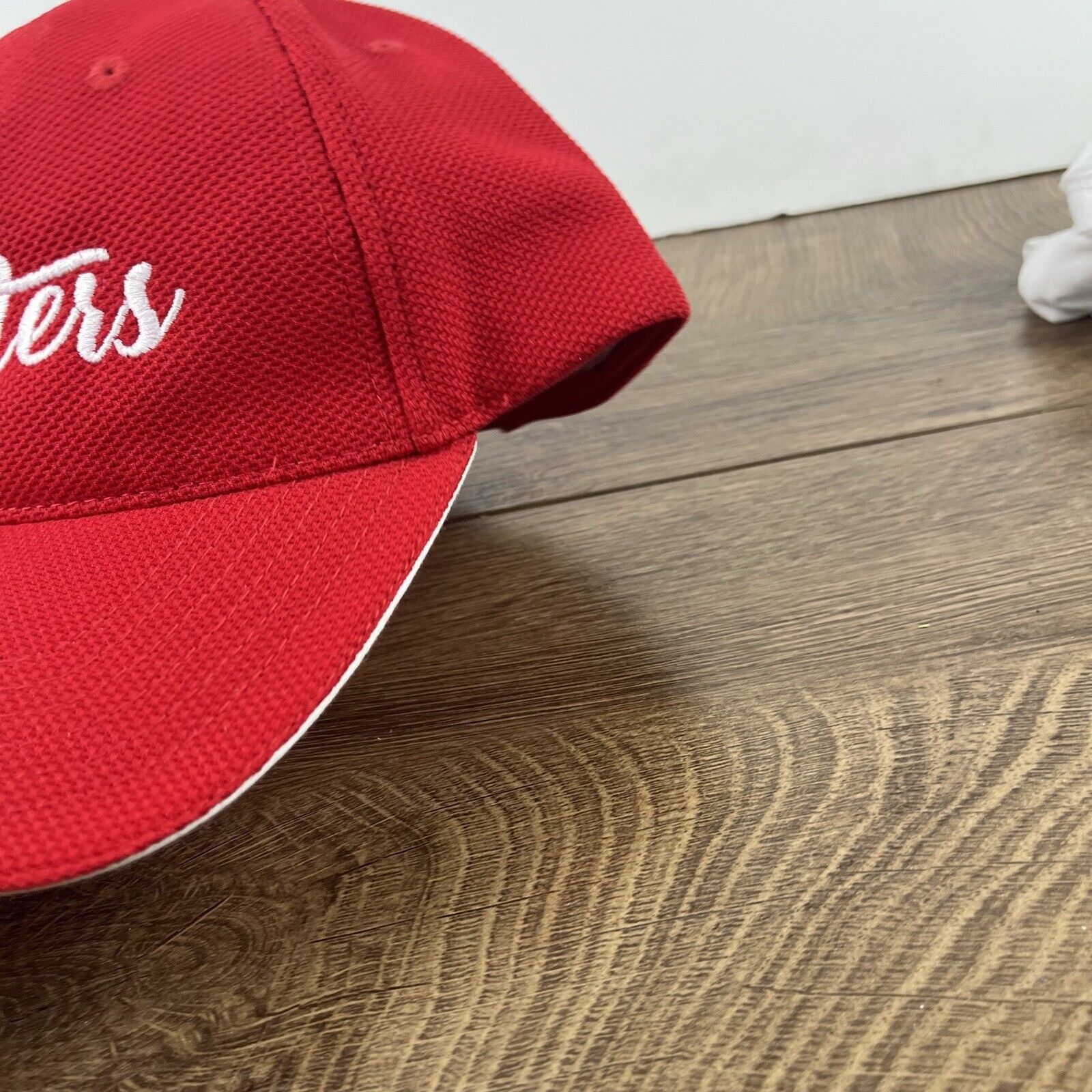 Other Hooters Hat Hooters Red Baseball Hat Red Adjustable Hat Red Size ONE SIZE - 8 Thumbnail