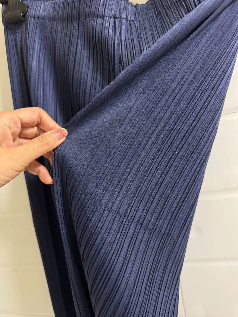 Issey Miyake issey miyake size:4 Navy blue pleated pants Size 42" / US 20 - 7 Thumbnail