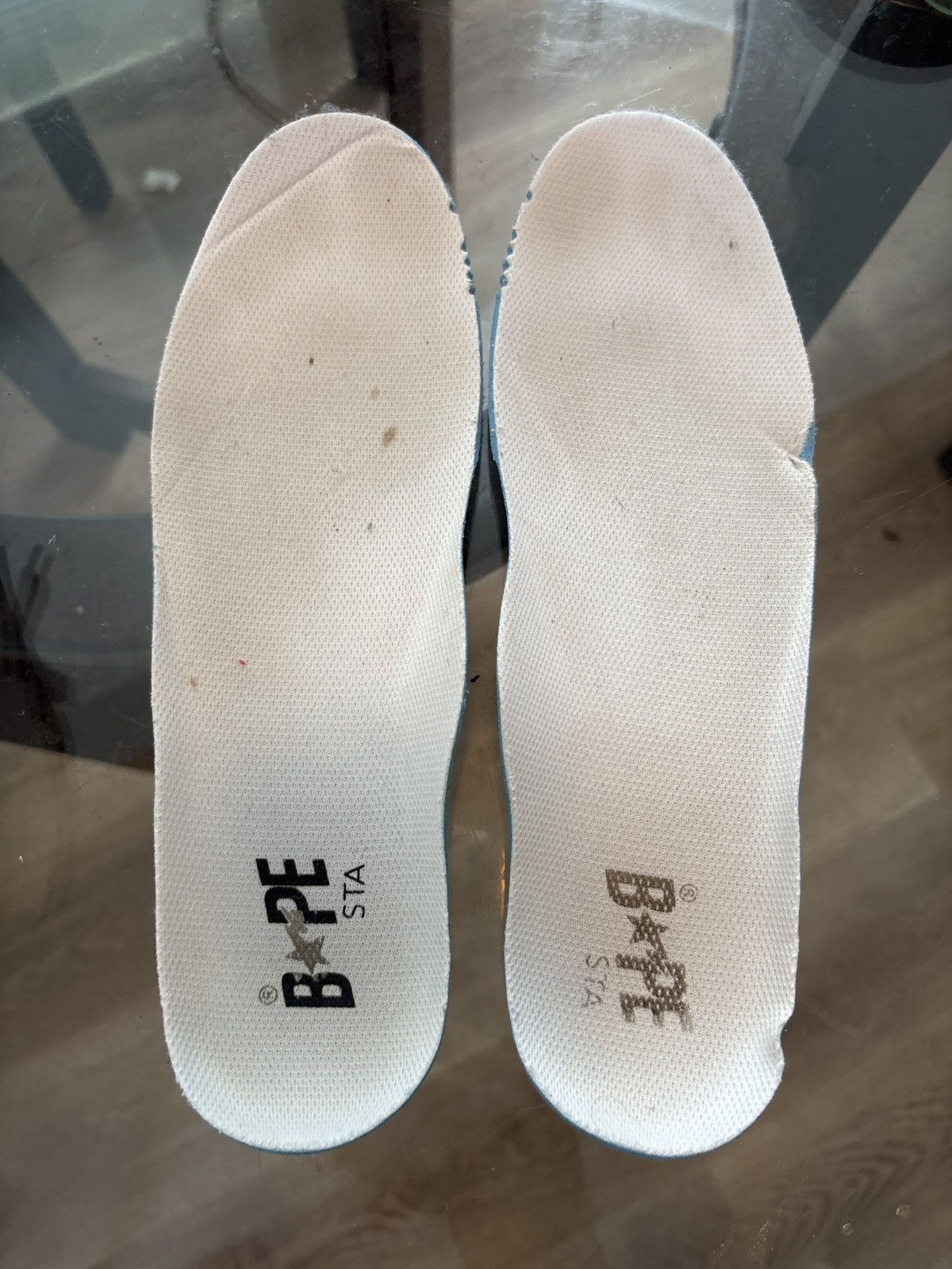 Bape BAPESTA LOW M2 'WHITE BLACK' Size US 8.5 / EU 41-42 - 9 Thumbnail