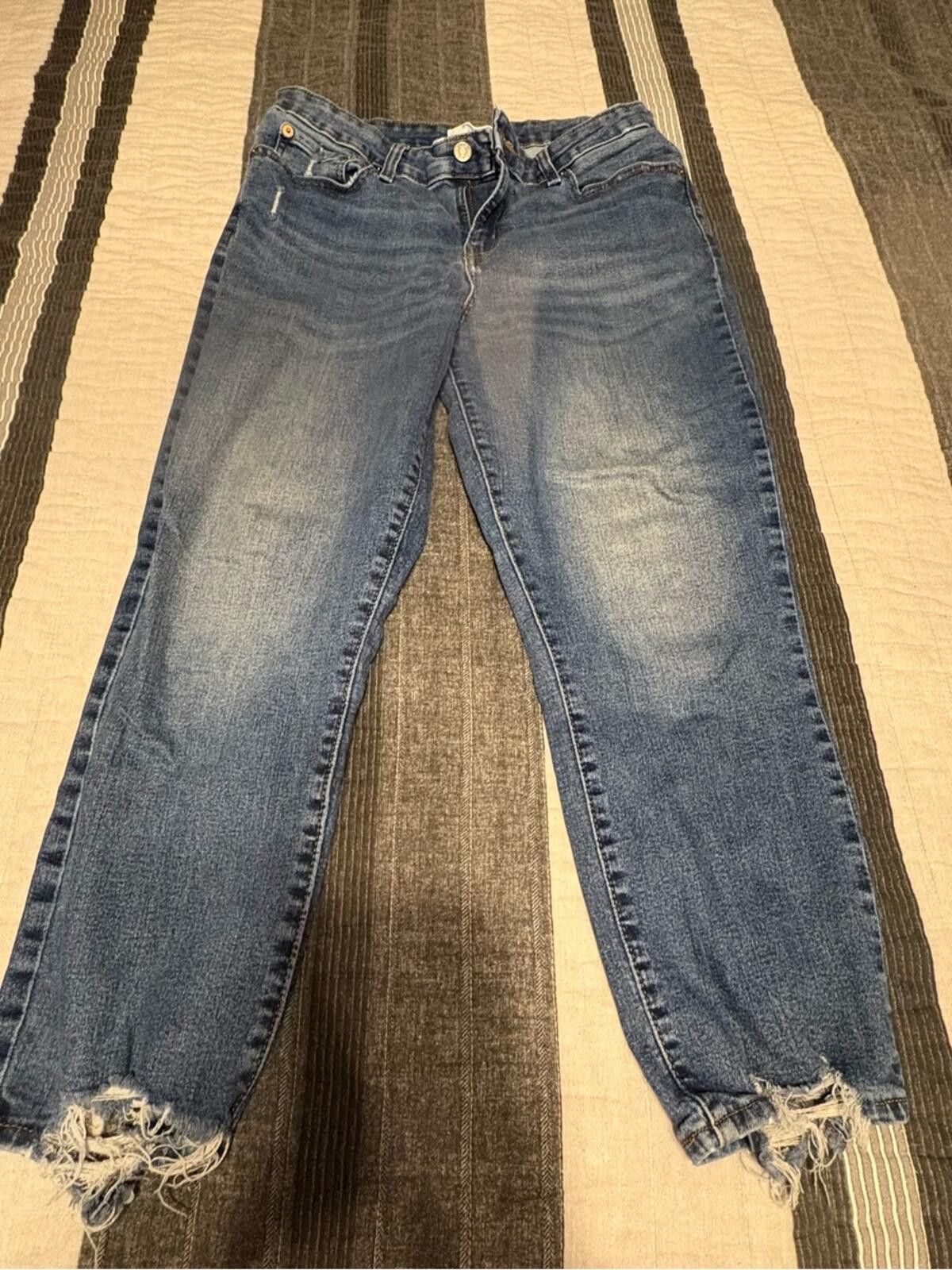 Levi's Levi’s Denizen distressed boyfriend jeans Size 34" / US 12 / IT 48 - 1 Thumbnail