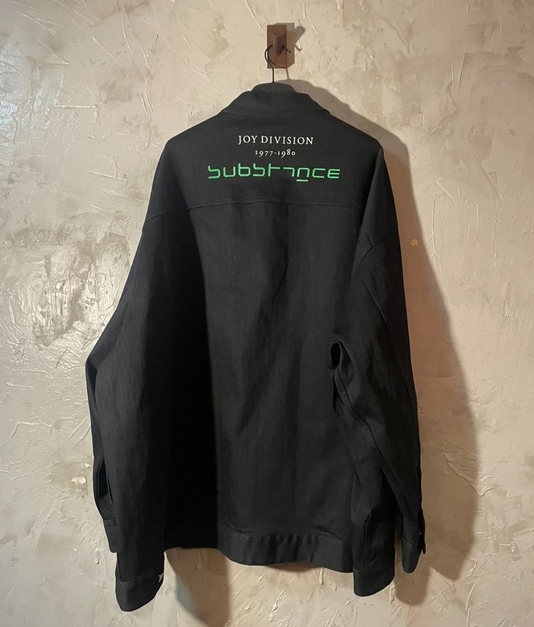 Raf Simons 18ss Joy division meta pulse denim jacket