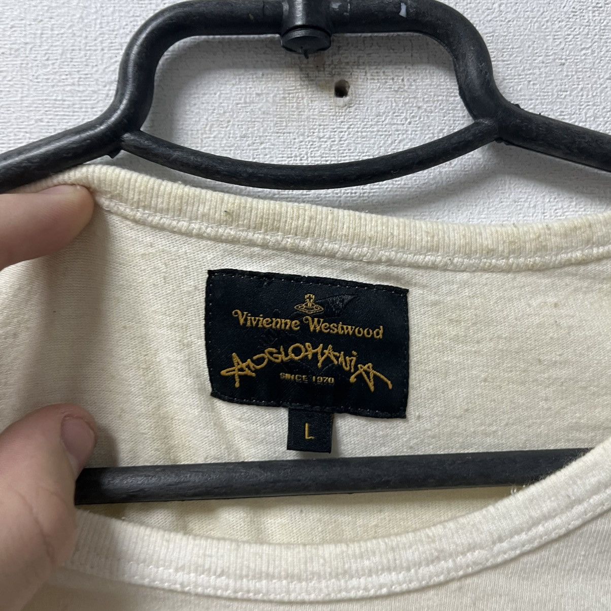 Vivienne Westwood Vivienne Westwood Big Logo T shirt Size US L / EU 52-54 / 3 - 9 Thumbnail