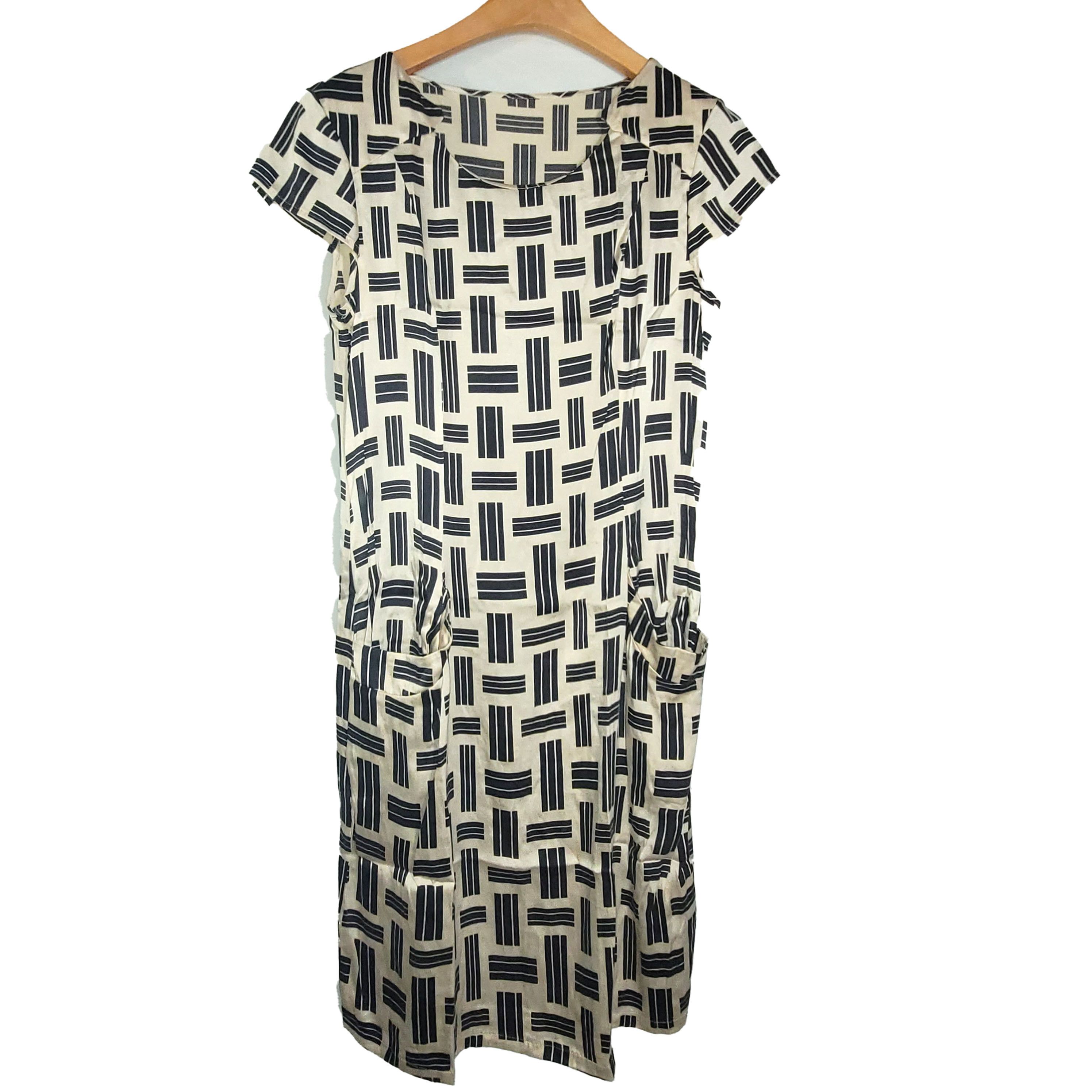 Other Women's Silk Size S Short Sleeve Satin Dress SBK108 Size S / US 4 / IT 40 - 1 Thumbnail