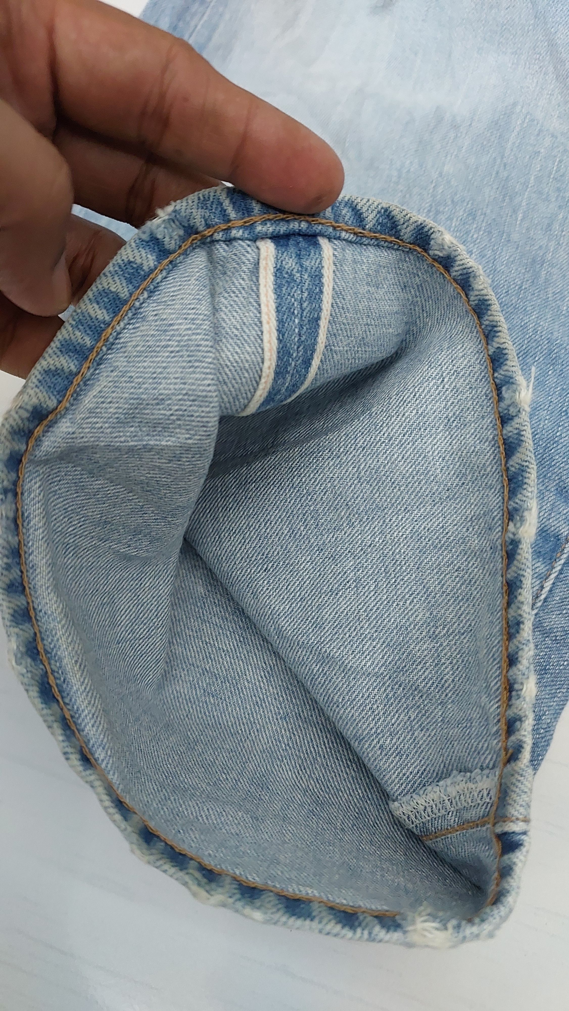 Bukht × Japanese Brand Bukht Trousers Salvage Distressed Jeans Pant Size US 34 / EU 50 - 12 Thumbnail