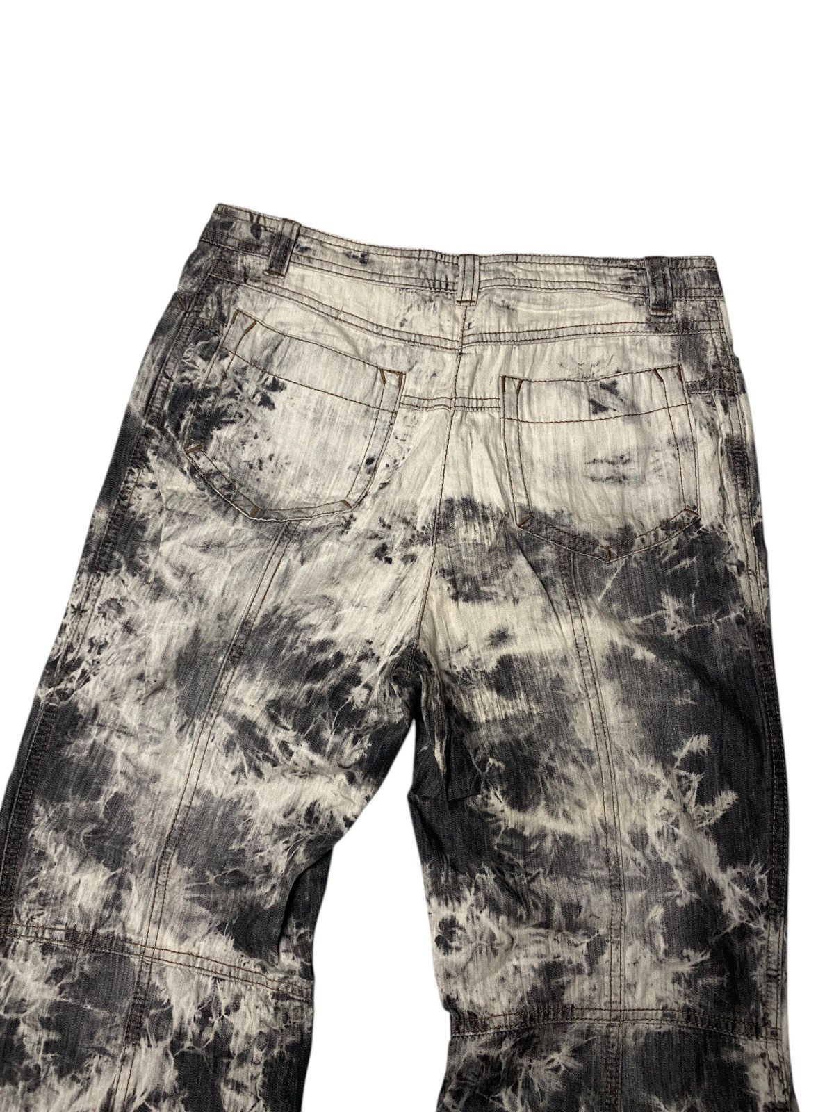 If Six Was Nine 2000's Intellection Seawash Flared Jeans Size US 27 - 4 Thumbnail