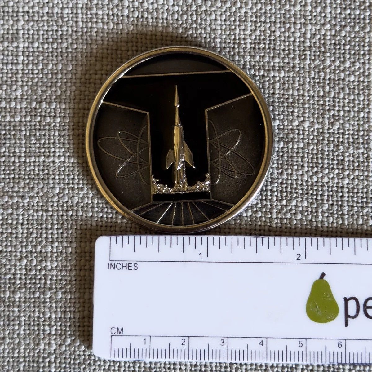 Disney Disney Tomorrowland Rocket Jumbo Pin LE 200 Rare Movie Logo Size ONE SIZE - 8 Thumbnail