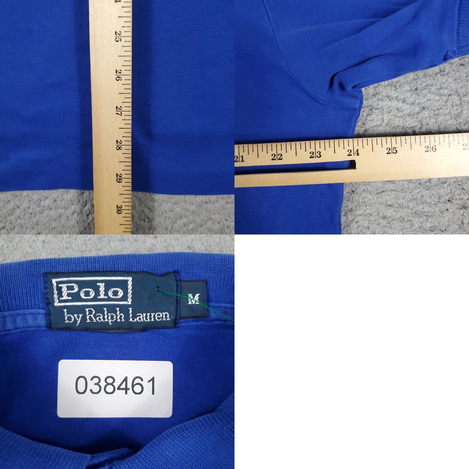 Ralph Lauren Ralph Lauren Polo Shirt Mens M Blue Pony Casual Short Sleeve Shirt Adult Medium Blue Polo Size US M / EU 48-50 / 2 - 8 Thumbnail
