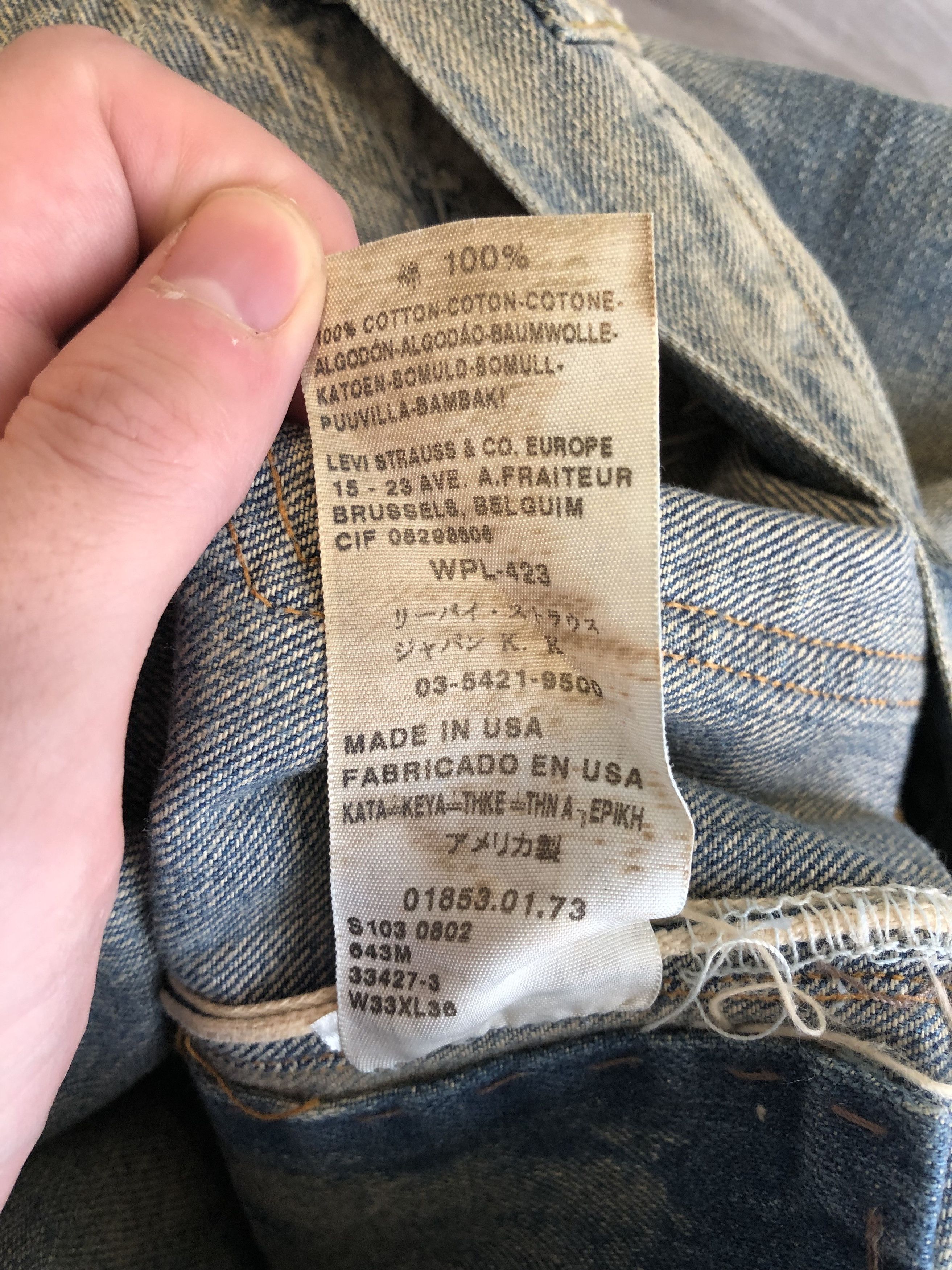 Levi's NWT 501xx "Homer Campbell" Celebration 1918 Jean Size US 30 / EU 46 - 10 Thumbnail