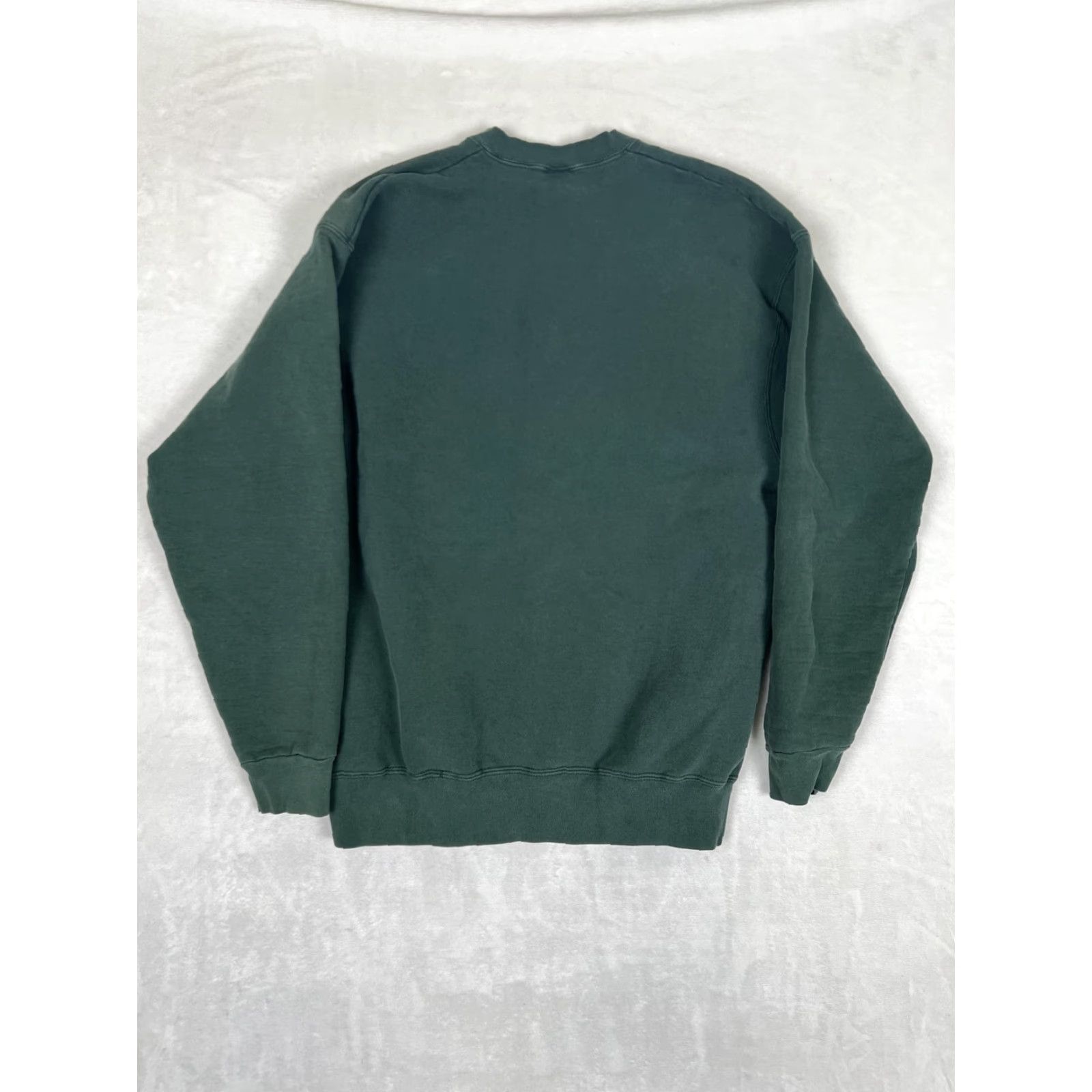 Vintage VINTAGE MunsingWear Sweatshirt Mens XL Green Blank Fleece Pullover USA Crewneck Size US XL / EU 56 / 4 - 5 Thumbnail