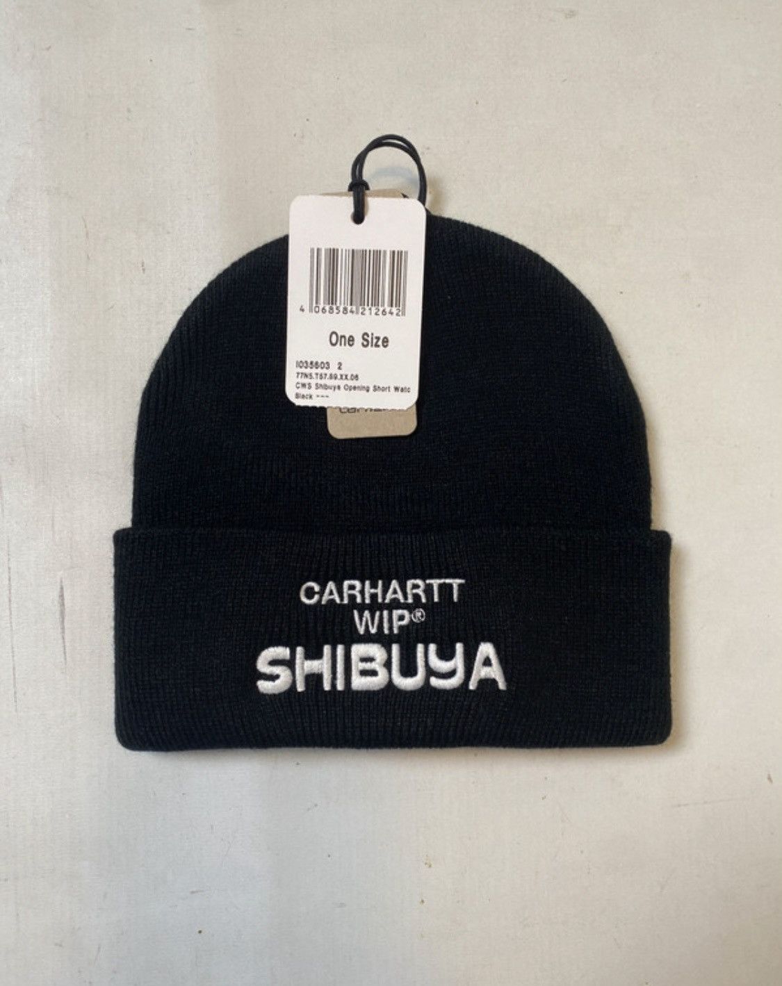 Carhartt Wip Carhartt Wip open store Shibuya size one black cap new Size ONE SIZE - 1 Thumbnail