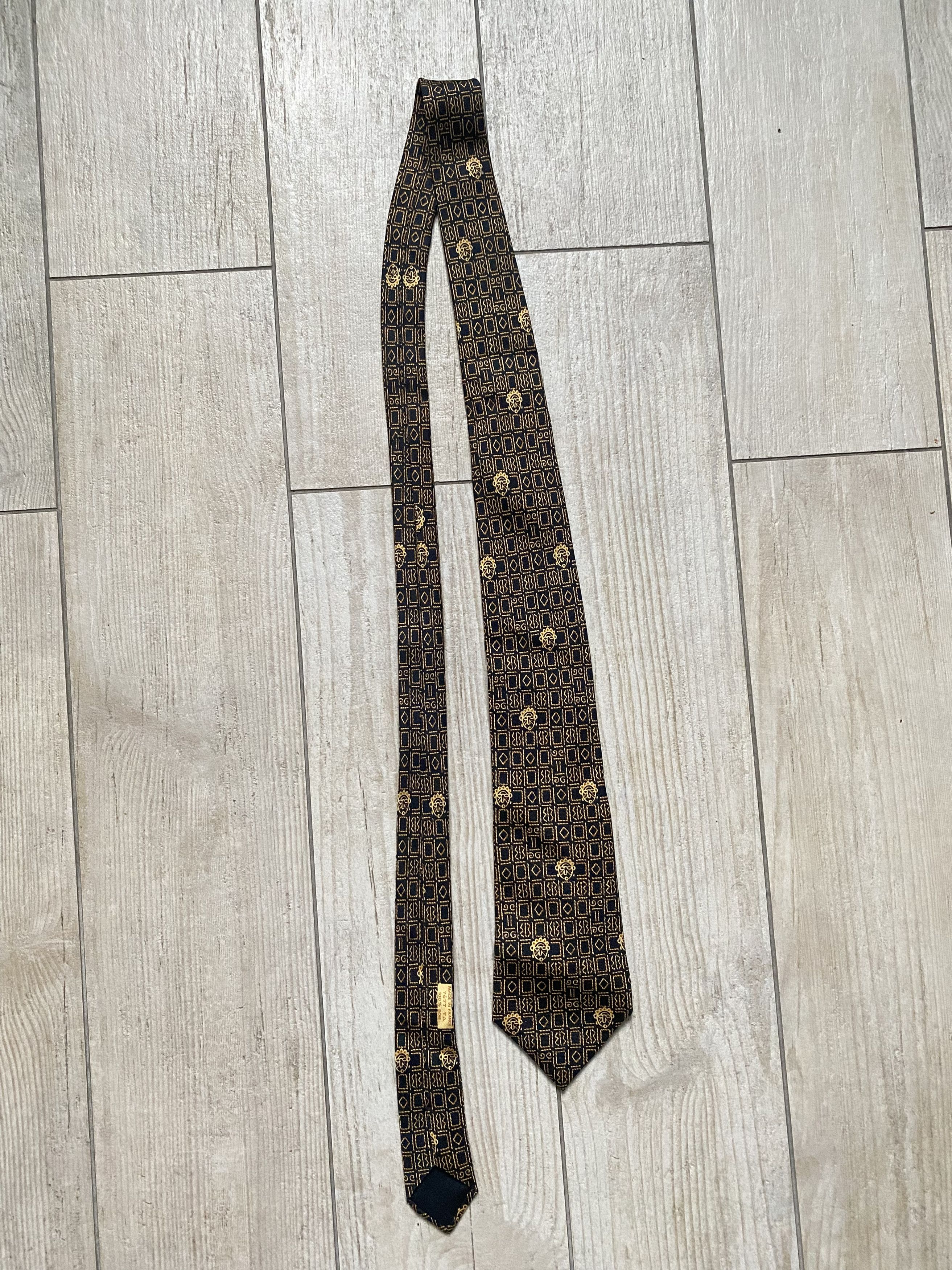 Hermes × Vintage Vintage Hermès Silk Tie – Egyptian, Made in France Size ONE SIZE - 3 Thumbnail