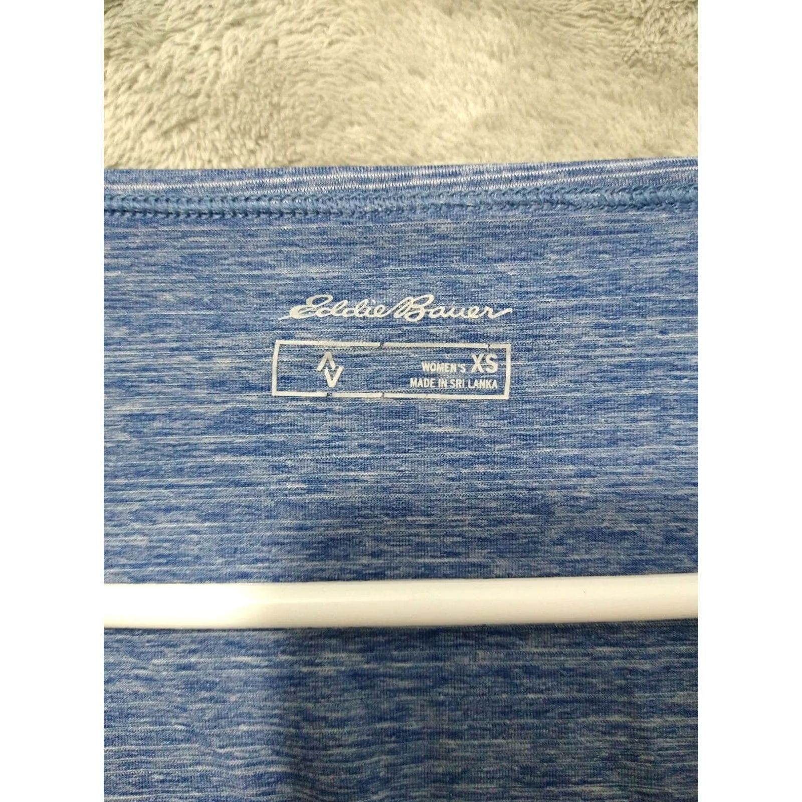 Eddie Bauer Eddie Bauer Shirt Womens XS Blue Striped Travex Short Sleeve Scoop Neck Pullover Size XS / US 0-2 / IT 36-38 - 5 Thumbnail