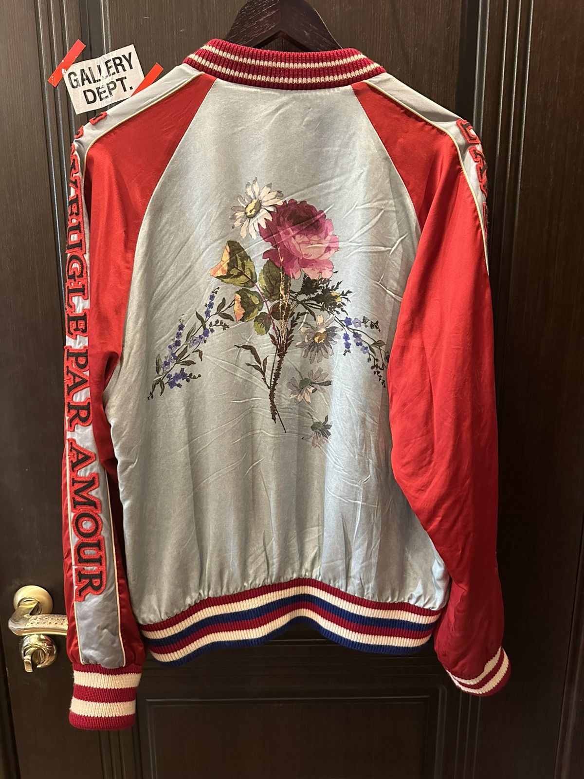 Gucci Gucci illuminati Silk/Viscose Bomber Size US M / EU 48-50 / 2 - 3 Thumbnail