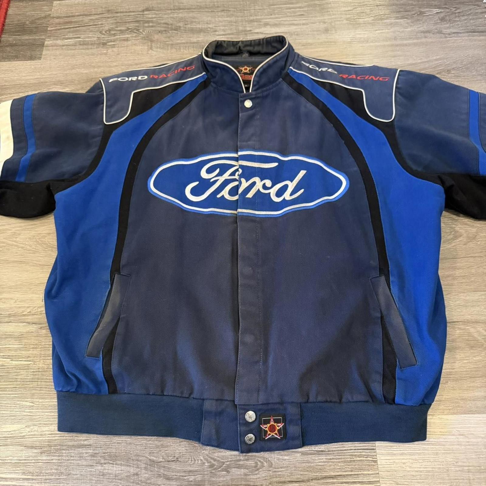 JH Design vintage JH designs ford racing bomber jacket 90s/00s XL Size US XL / EU 56 / 4 - 6 Thumbnail