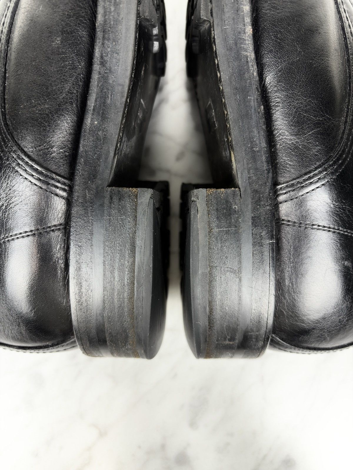 Hedi Slimane × Saint Laurent Paris FW15 Saint Laurent Paris Hedi Zipper Ranger Combat Boots Size US 8 / EU 41 - 9 Thumbnail