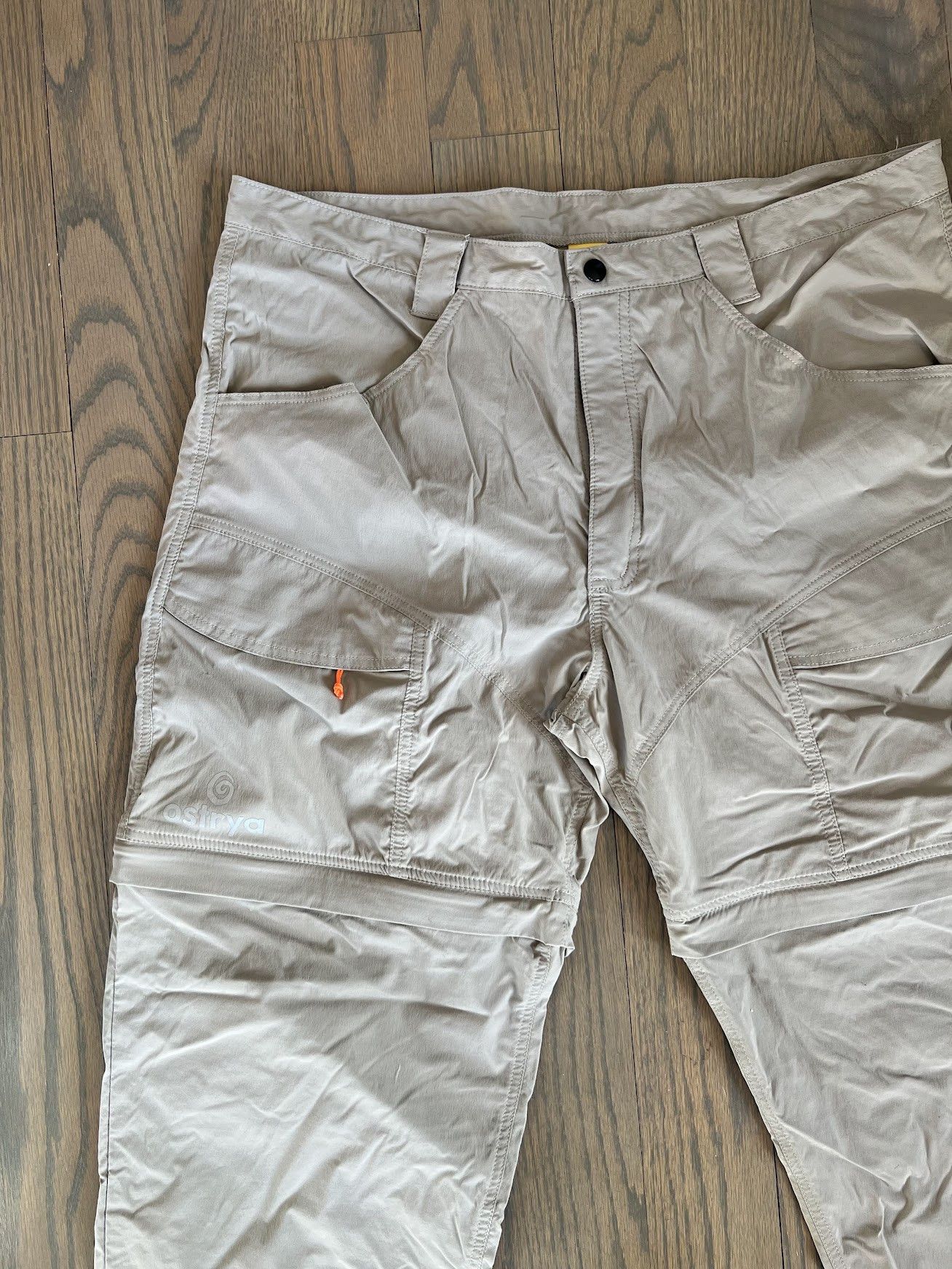 Ostrya Ostrya Taupe Hiking Pants Cutoff Shorts Size US 36 / EU 52 - 2 Thumbnail