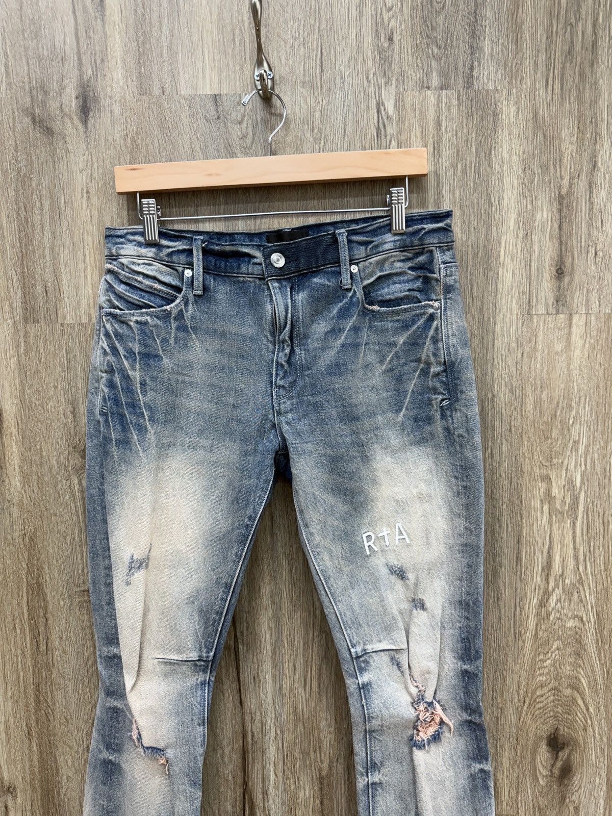 Rta RTA Denim Jeans Size US 32 / EU 48 - 2 Thumbnail