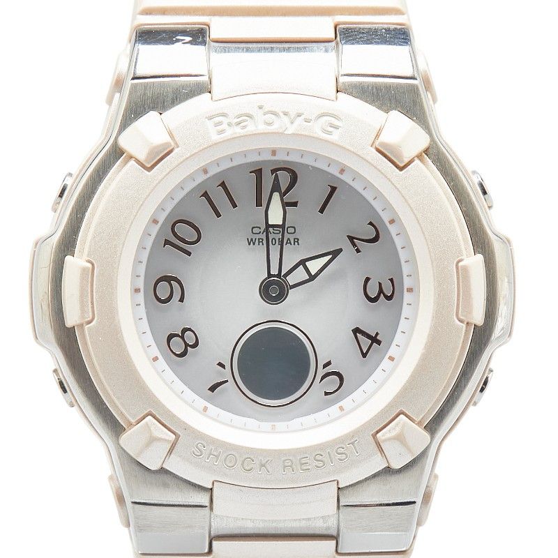Other Other Casio Baby-G Tripper Stainless Steel Metal Quartz BGA-1100-4BJF DUTY FREE for USA Size ONE SIZE - 1 Thumbnail