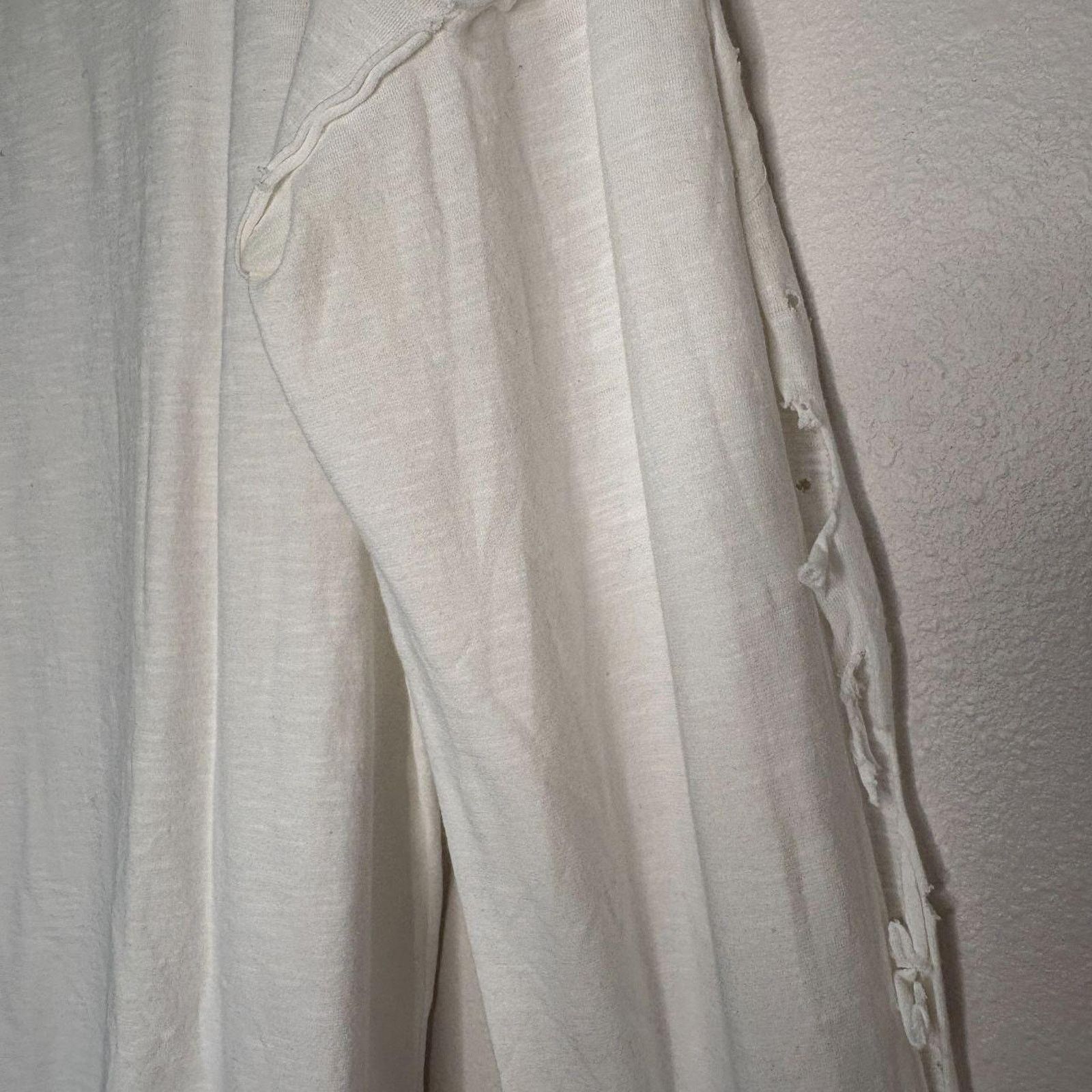 Other Oversized White LS T Shirt M Size US M / EU 48-50 / 2 - 6 Thumbnail