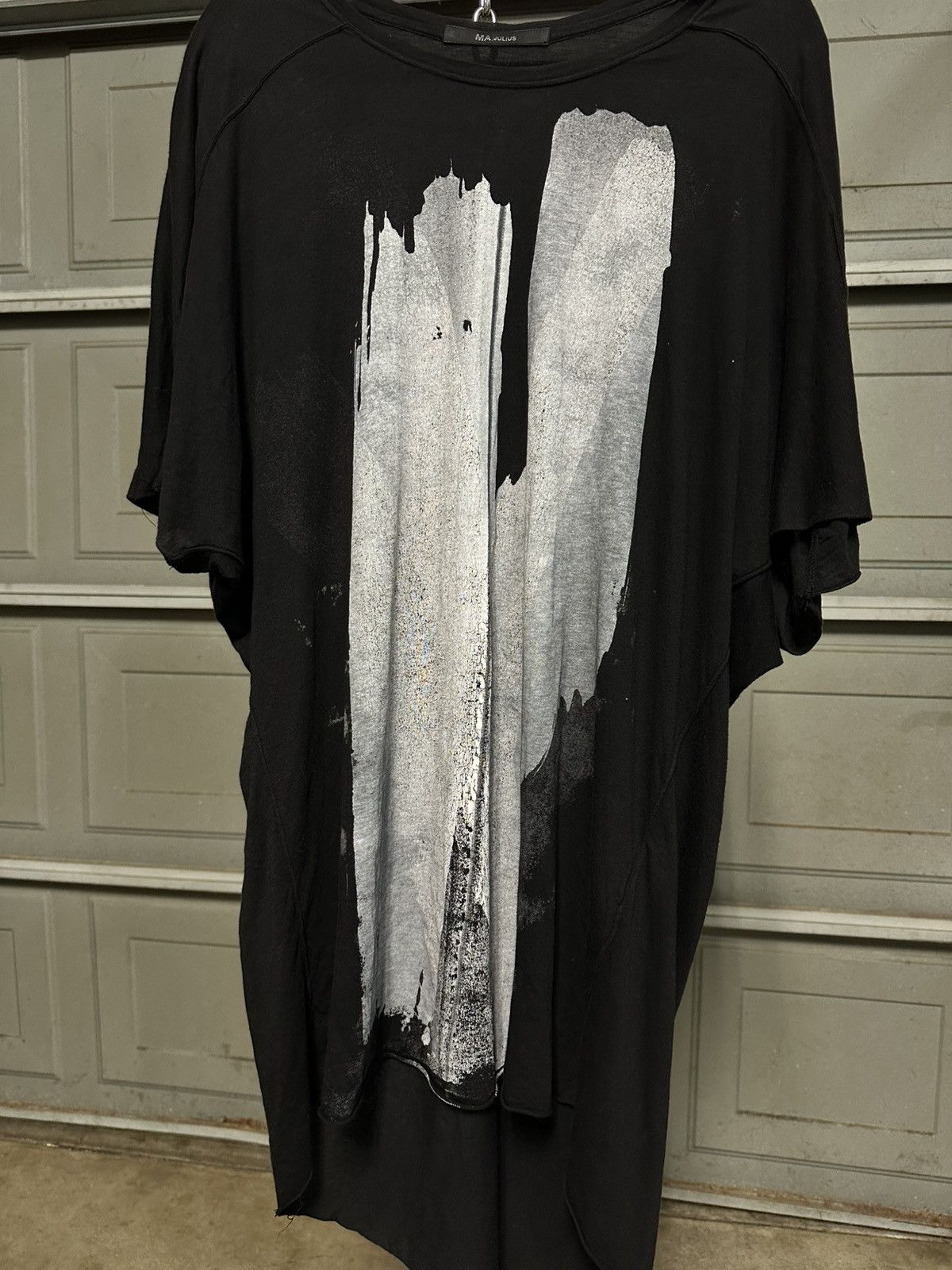 Julius MA Julius SS04 Splatter Print Short Sleeve T-shirt Size US M / EU 48-50 / 2 - 2 Thumbnail