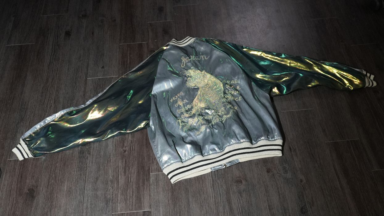 Doublet doublet 23SS HOLOGRAM SOUVENIR JACKET | Grailed