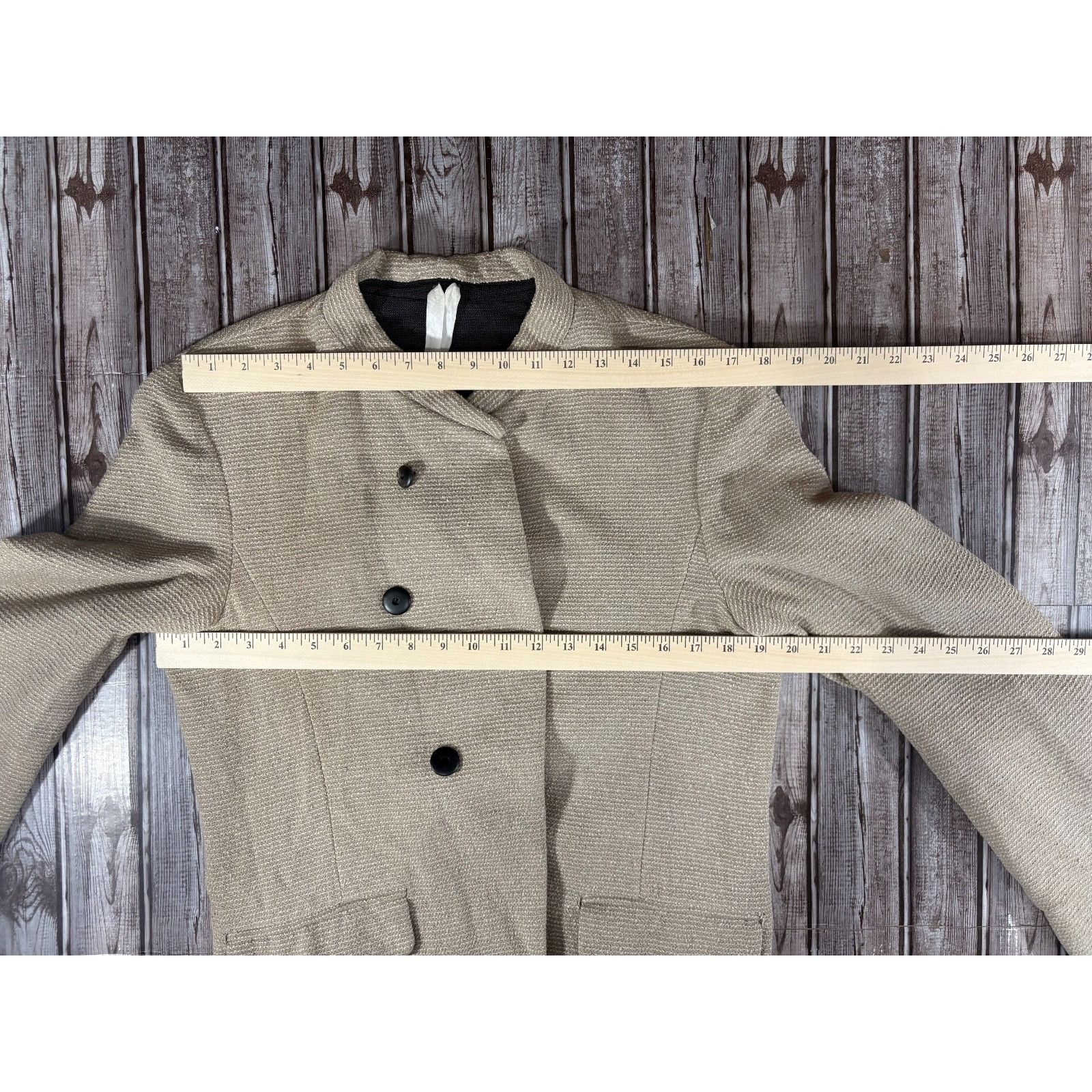 Comme des Garcons Individual Sentiments Tailored Jacket Blazer sz 1 color Tan Size US S / EU 44-46 / 1 - 5 Thumbnail