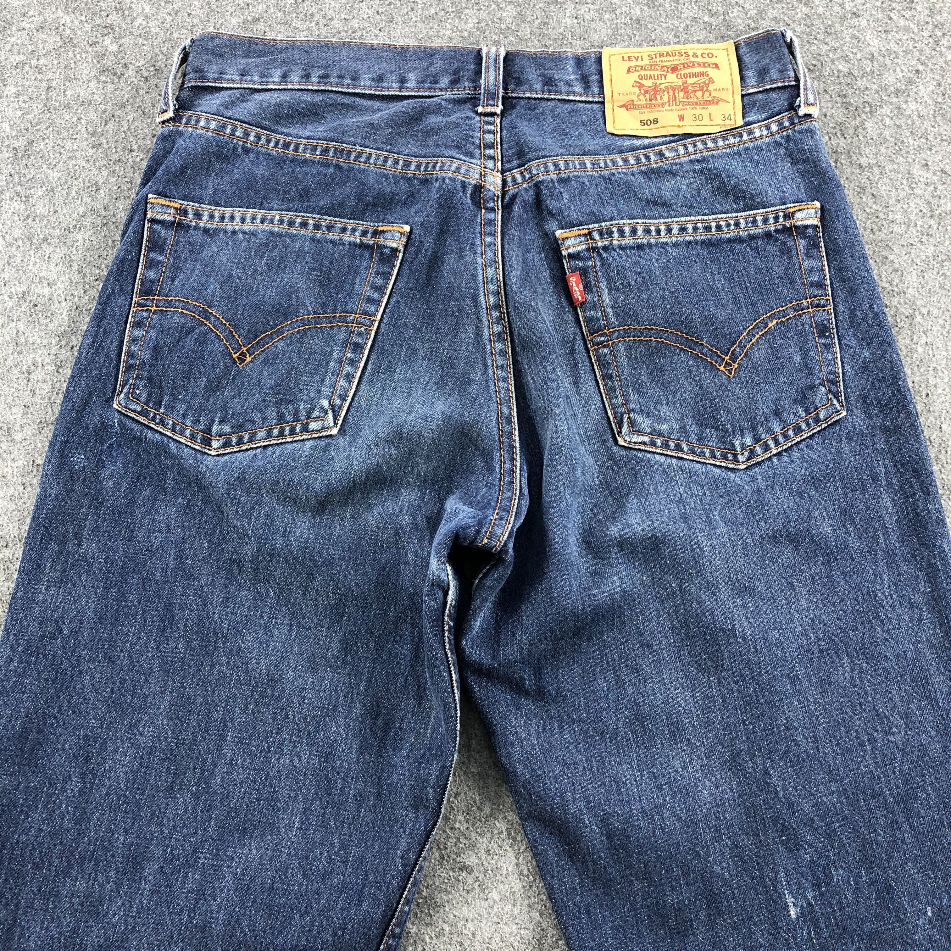 Levi's × Vintage Vintage Blue Wash Levis 508 Jeans-JM2069 Size US 31 - 4 Thumbnail