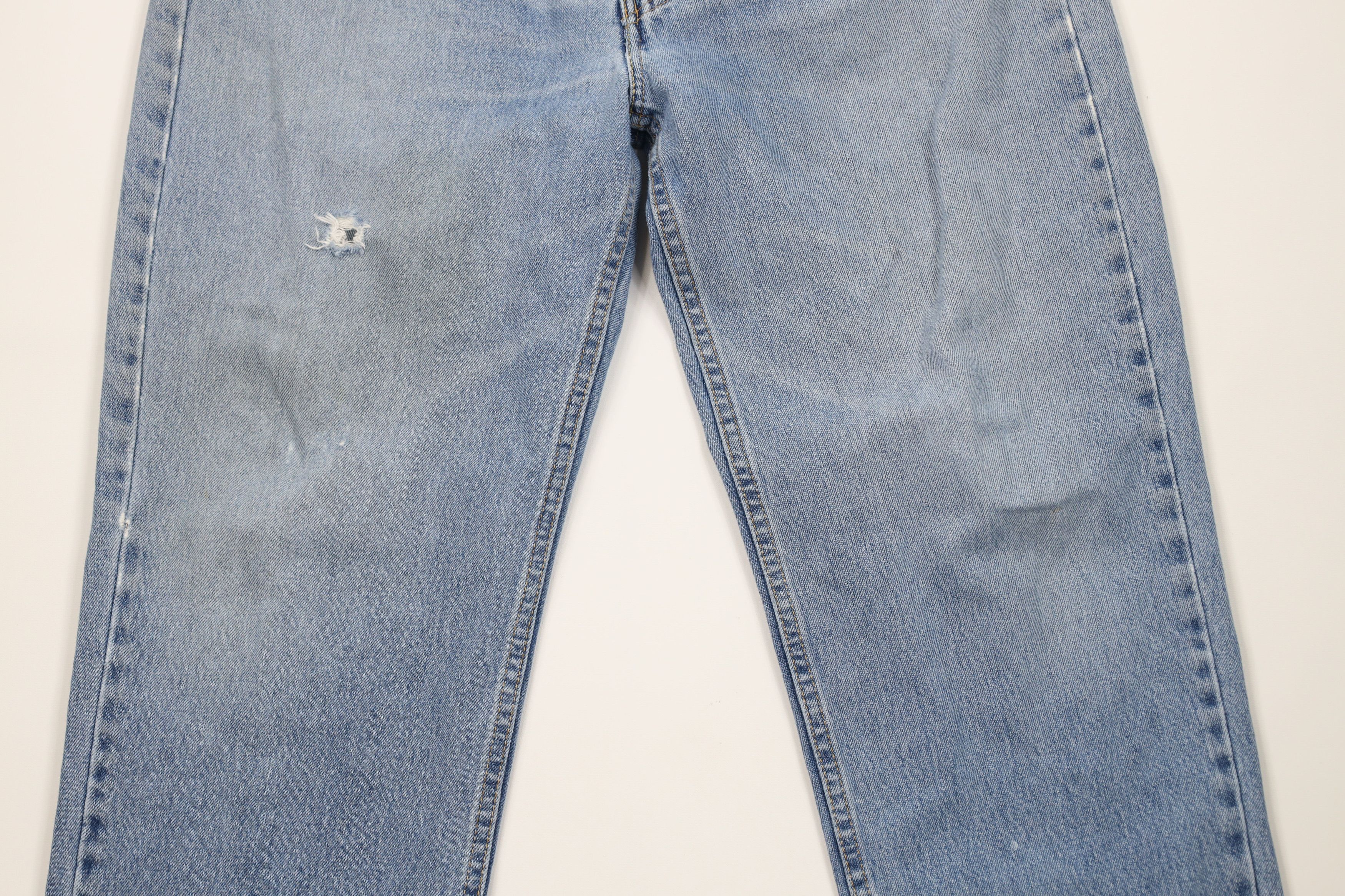 Levi's Vintage Y2K Levis 550 Relaxed Fit Denim Jeans Blue Cotton Size US 38 / EU 54 - 3 Thumbnail