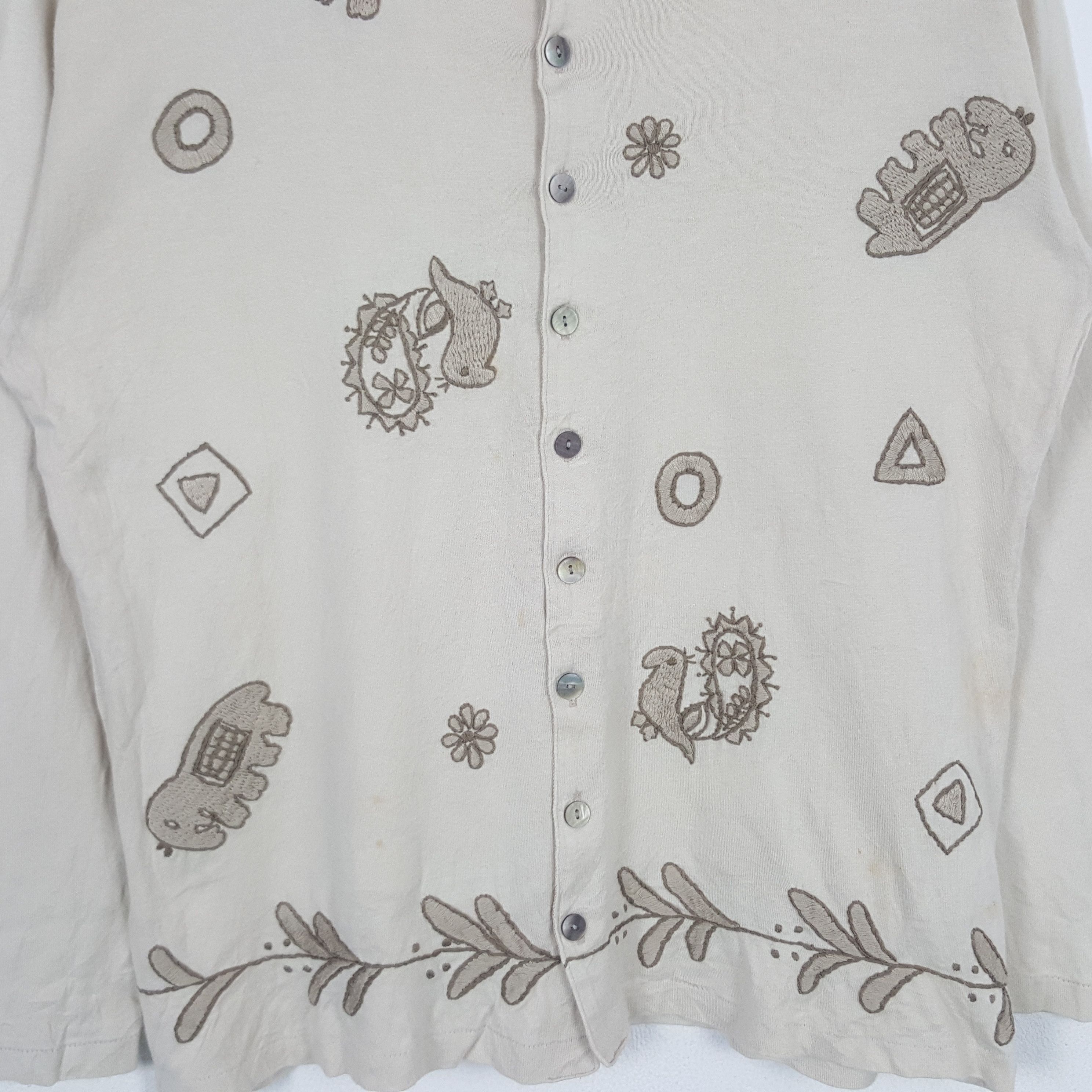 Hai Sporting Gear × Japanese Brand × Vintage Vintage Hai Sporting Gear by Issey Miyake Cardigan Size M / US 6-8 / IT 42-44 - 2 Thumbnail