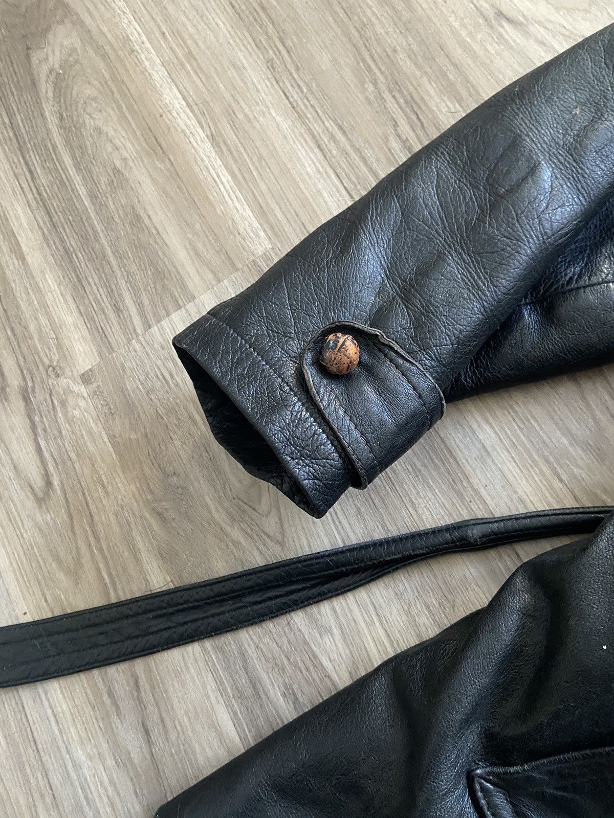 Vintage Vintage Leather Jacket w/Alpaca Fur lining Size US M / EU 48-50 / 2 - 5 Thumbnail