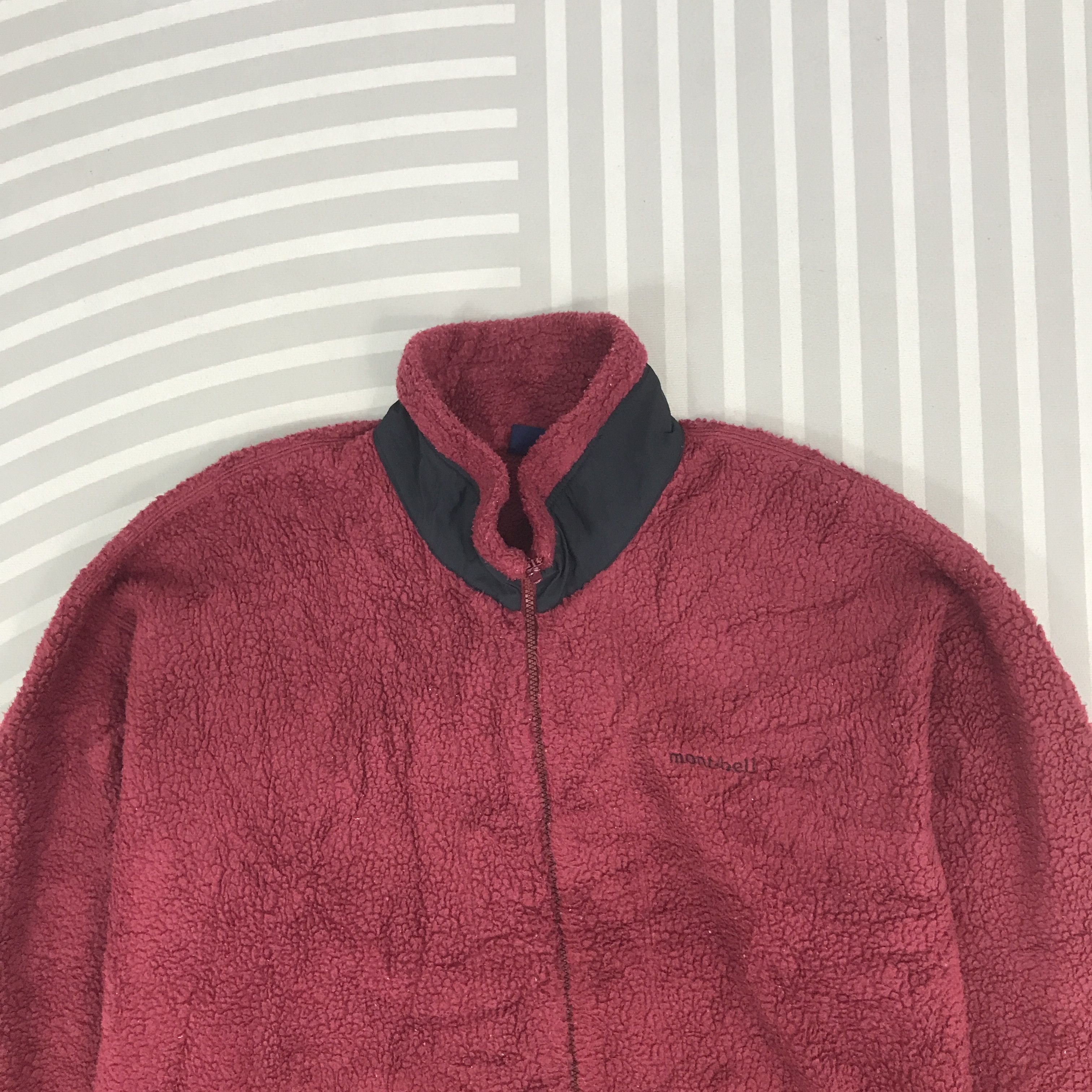 Montbell × Vintage Vintage Montbell Outdoor Sherpa fleece zipper Jacket Size US XL / EU 56 / 4 - 2 Thumbnail