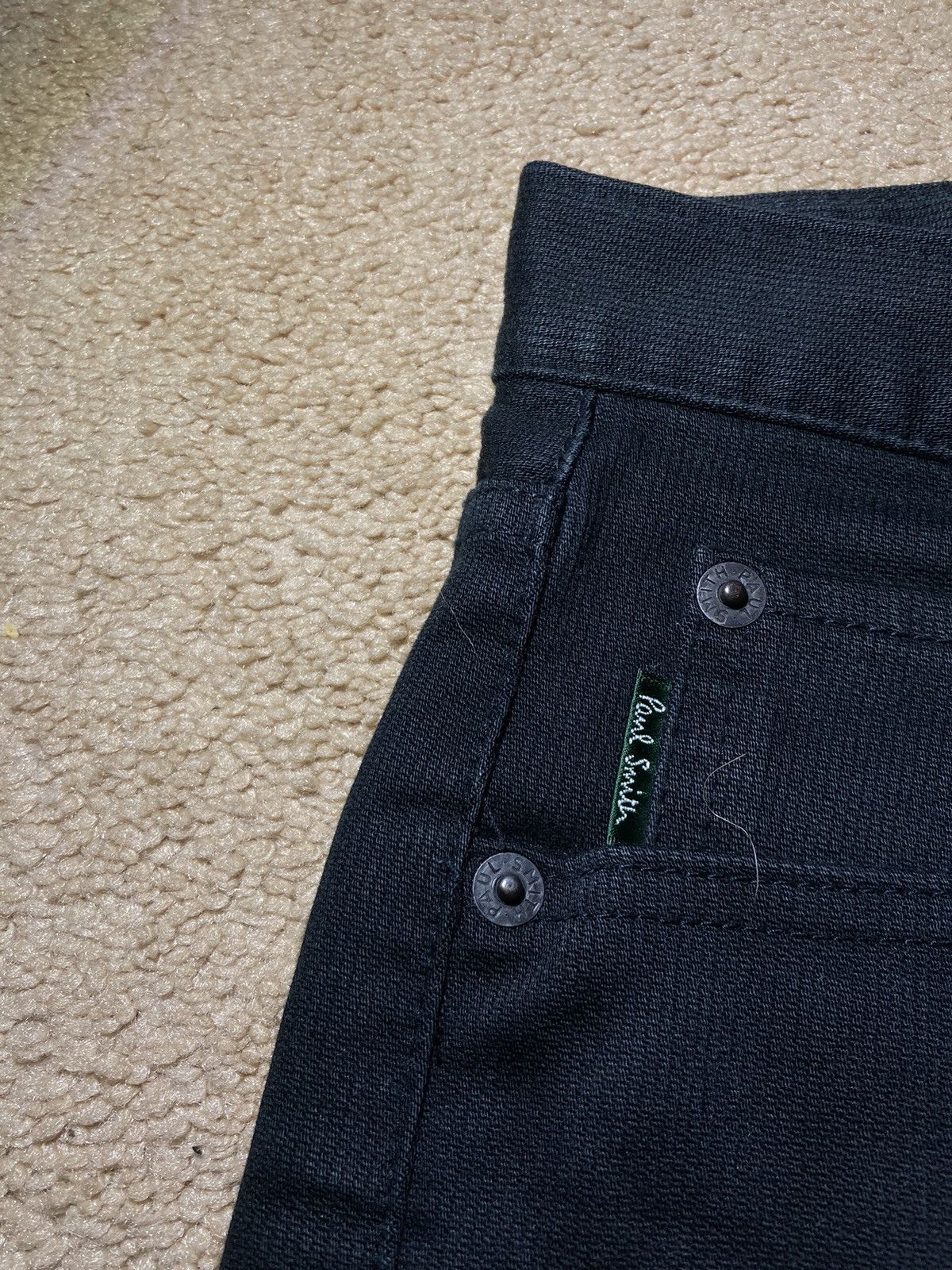 Paul Smith 90s Paul Smith Jeans Black Denim 30 Japanese Denim 1998 PS Size US 30 / EU 46 - 4 Thumbnail