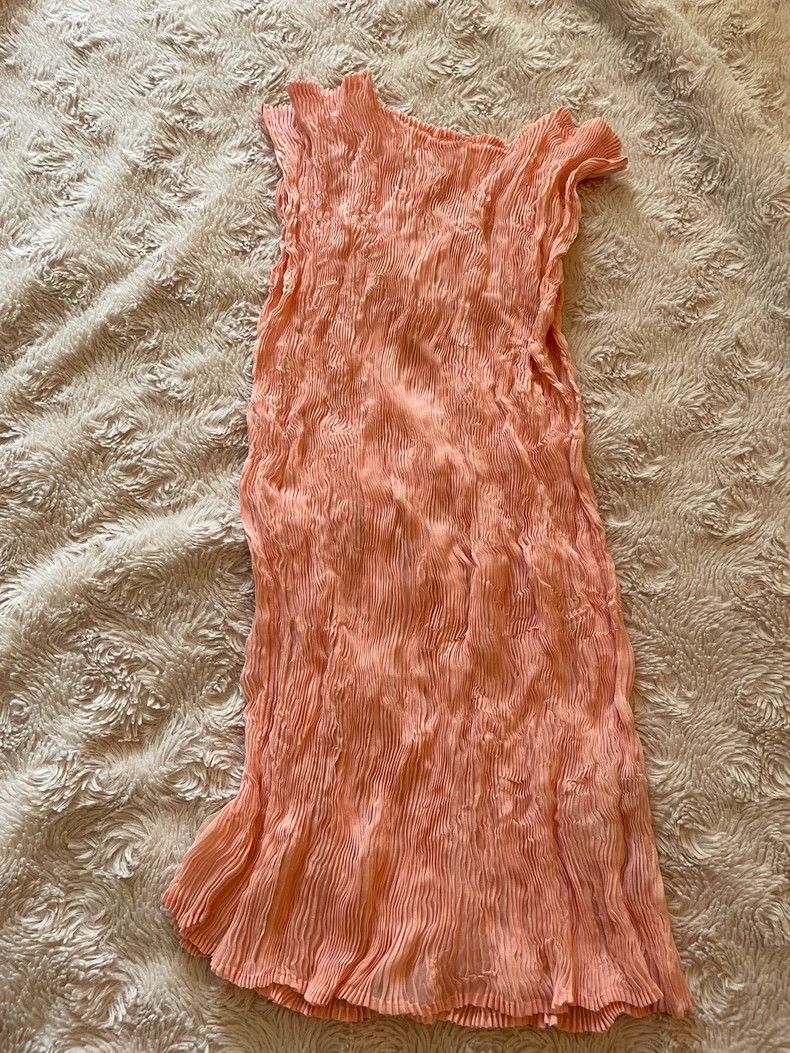 Other Issey Miyake size:2 Pink pleated wicker vest Size XS / US 0-2 / IT 36-38 - 1 Thumbnail