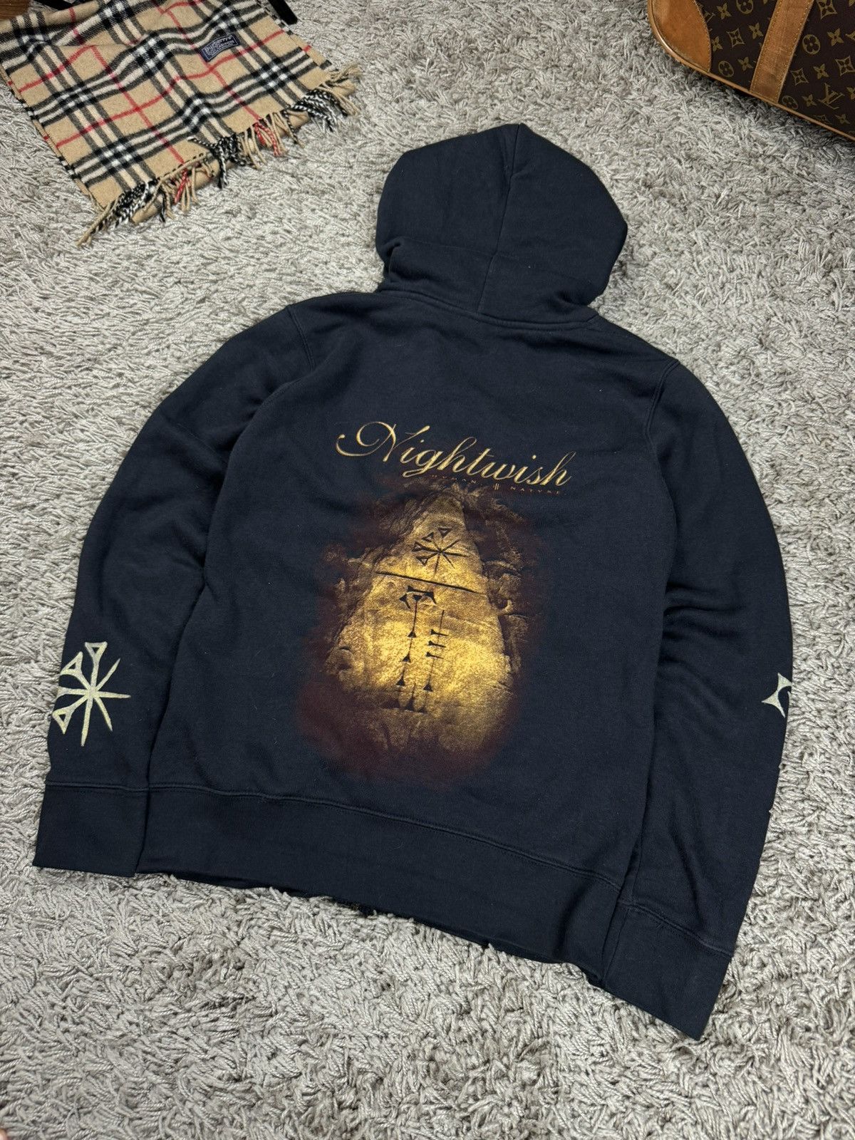 Vintage Zip hoodie Nightwish original rock music casual skate item Size US S / EU 44-46 / 1 - 1 Thumbnail