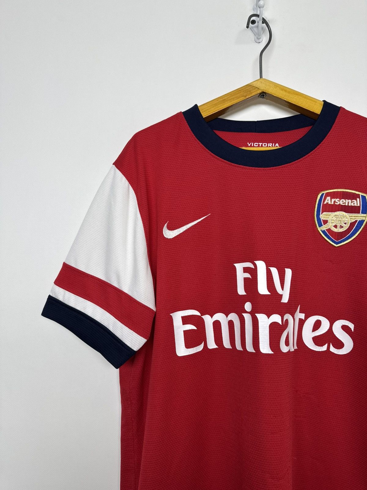 Nike Vintage RARE NIKE FC ARSENAL LONDON ENGLAND SOCCER JERSEY Size US M / EU 48-50 / 2 - 1 Thumbnail