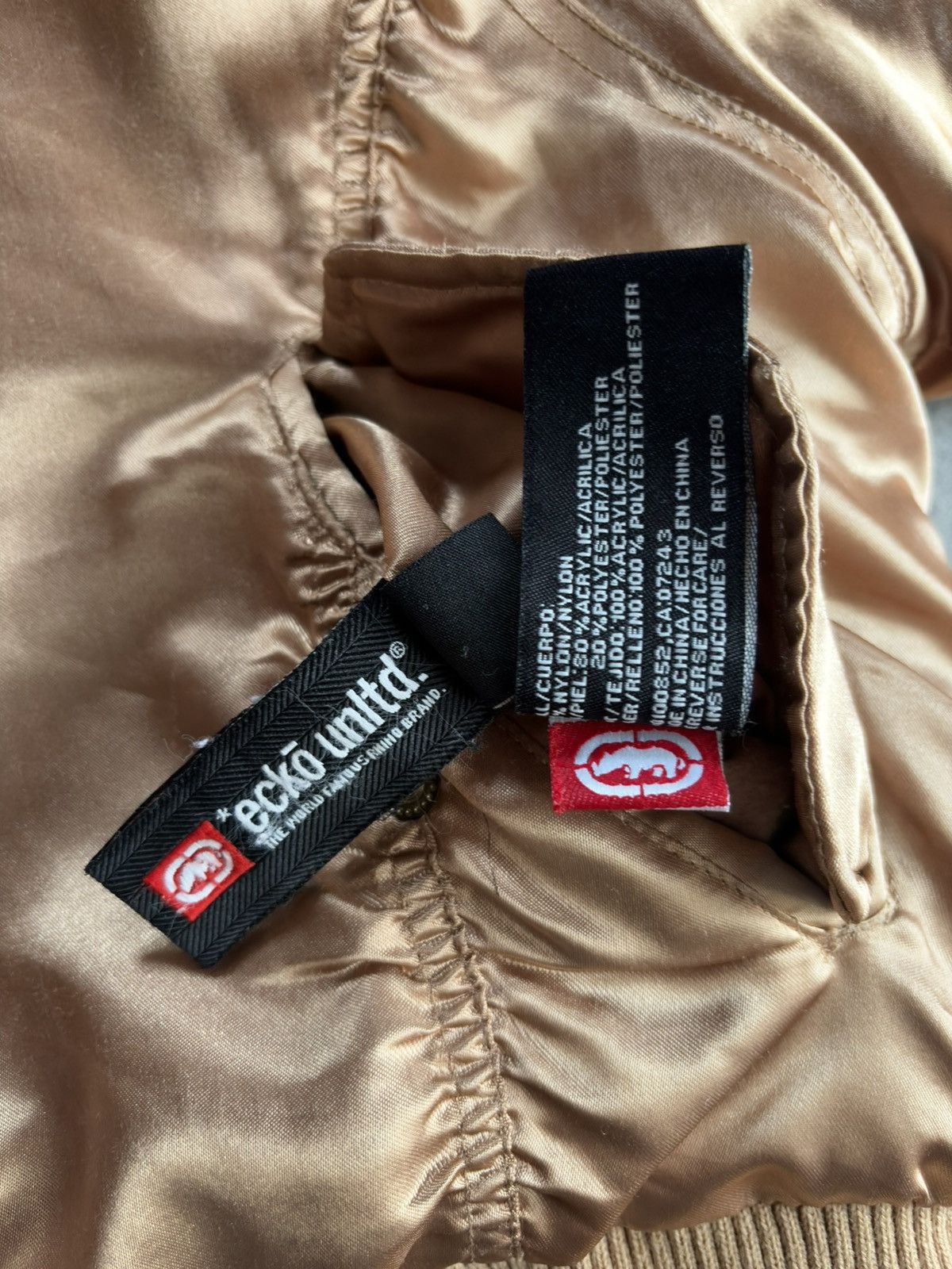 Ecko Unltd. Ecko Unltd. Red Leopard Faux Fur Printed N-2B Bomber Jacket Size L / US 10 / IT 46 - 21 Thumbnail
